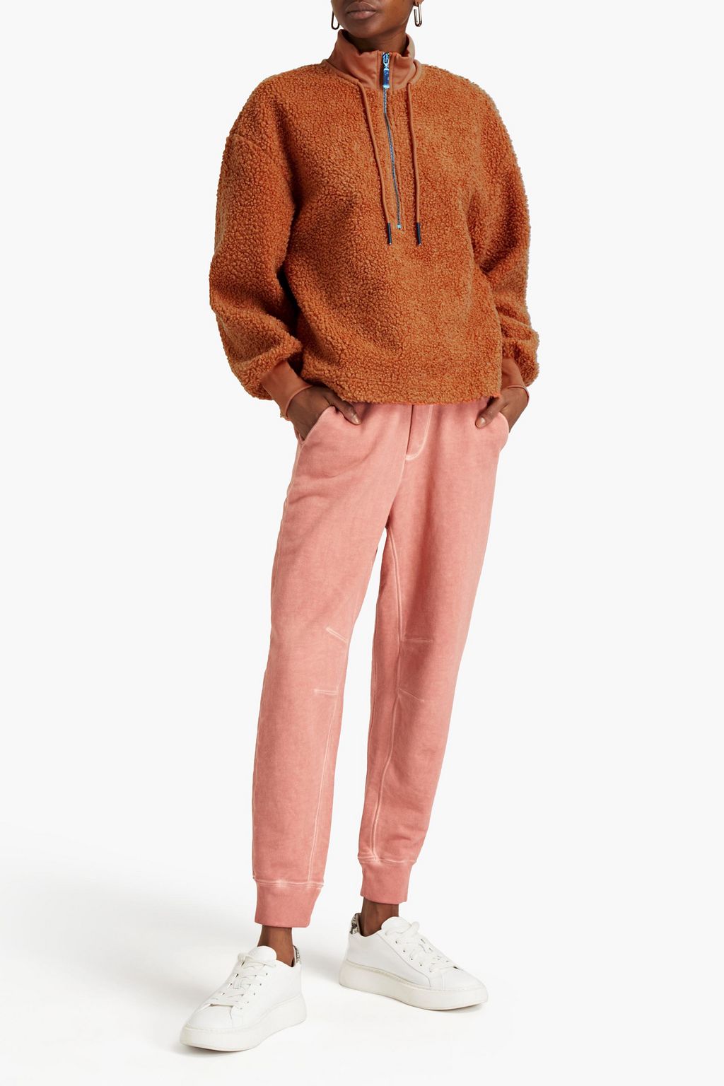 VARLEY Berea fleece sweatshirt