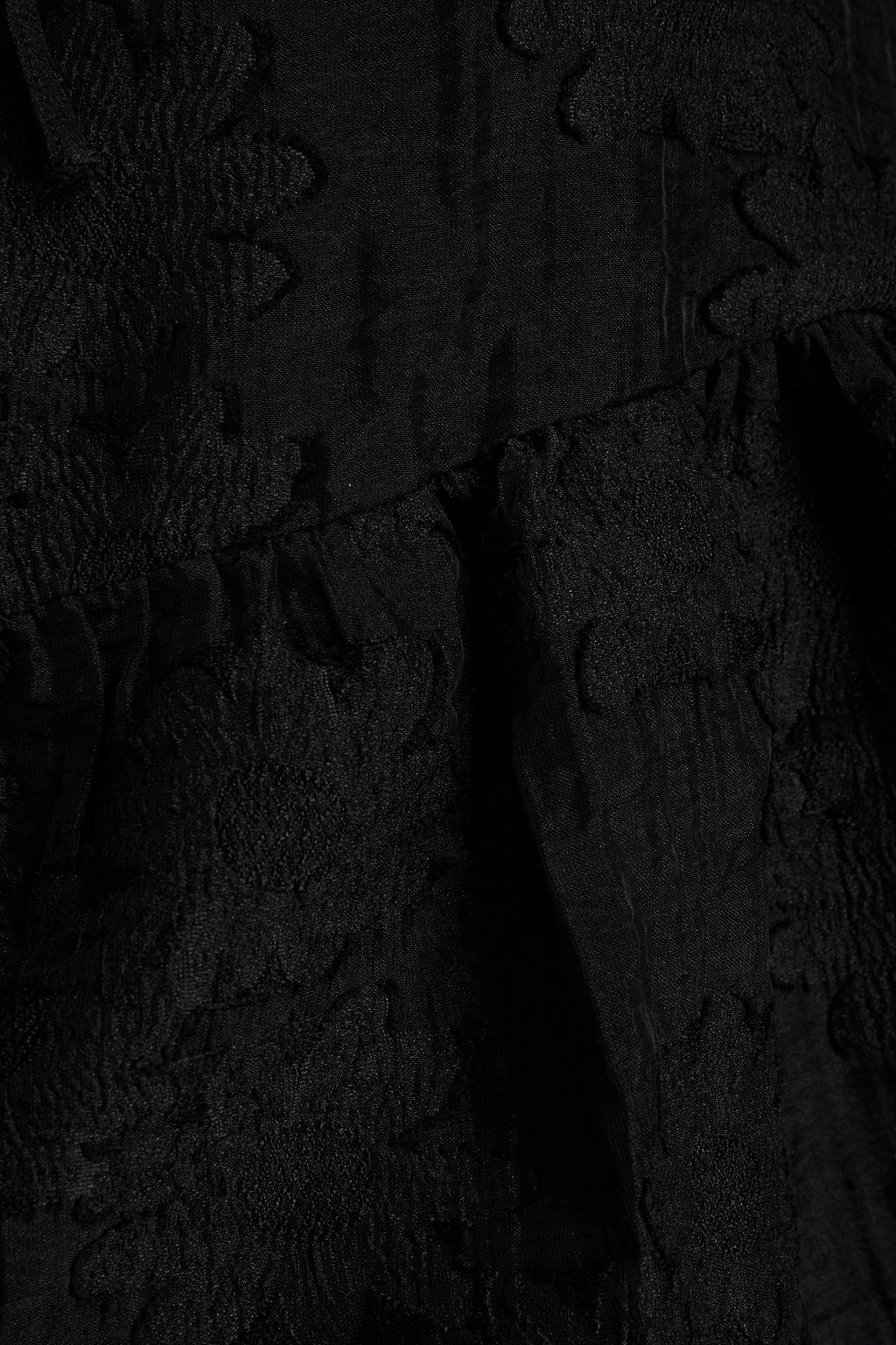 SAMSØE Φ SAMSØE Mynthe gathered devoré-organza midi dress