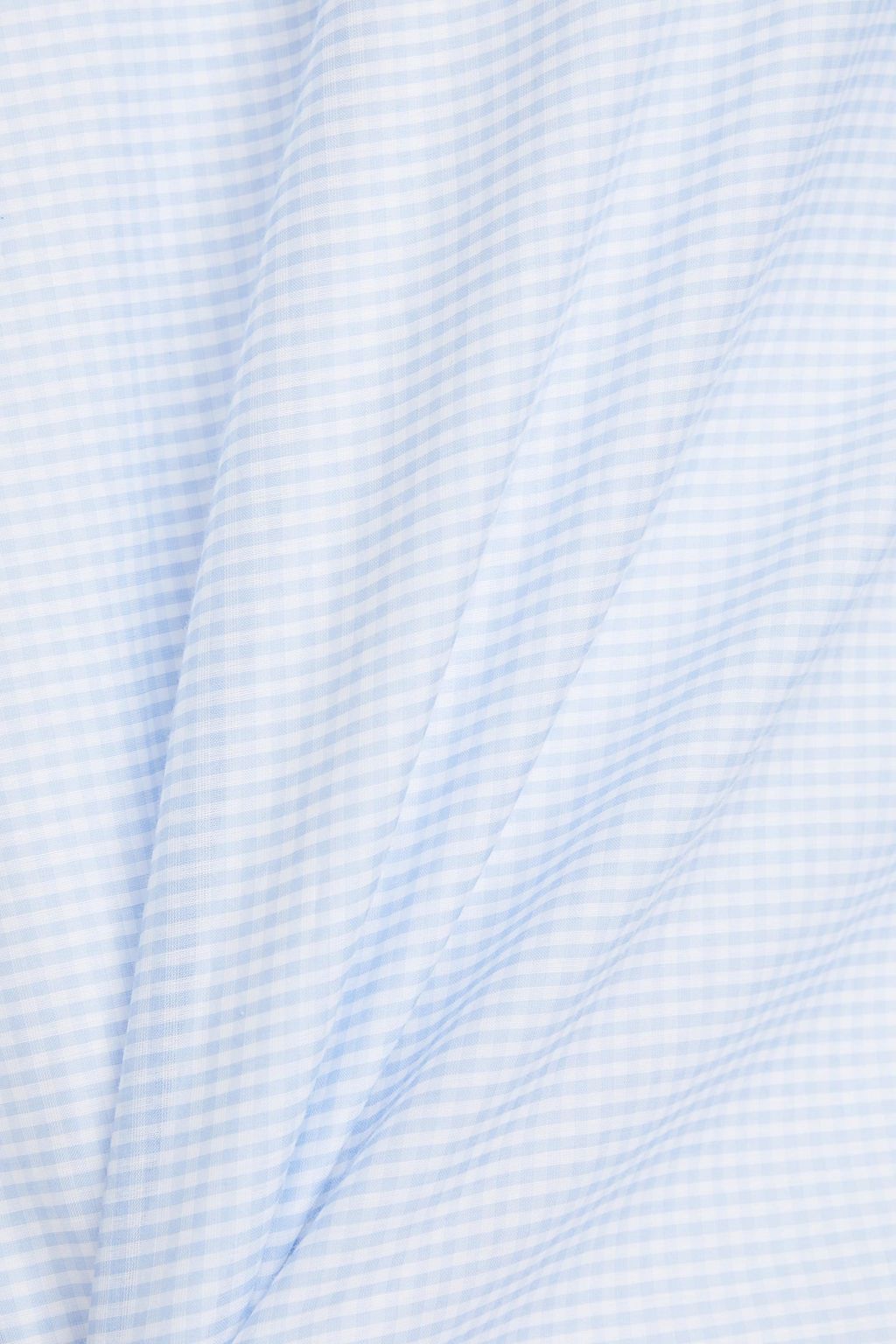 SAMSØE Φ SAMSØE Celestine gingham cotton and silk-blend voile blouse