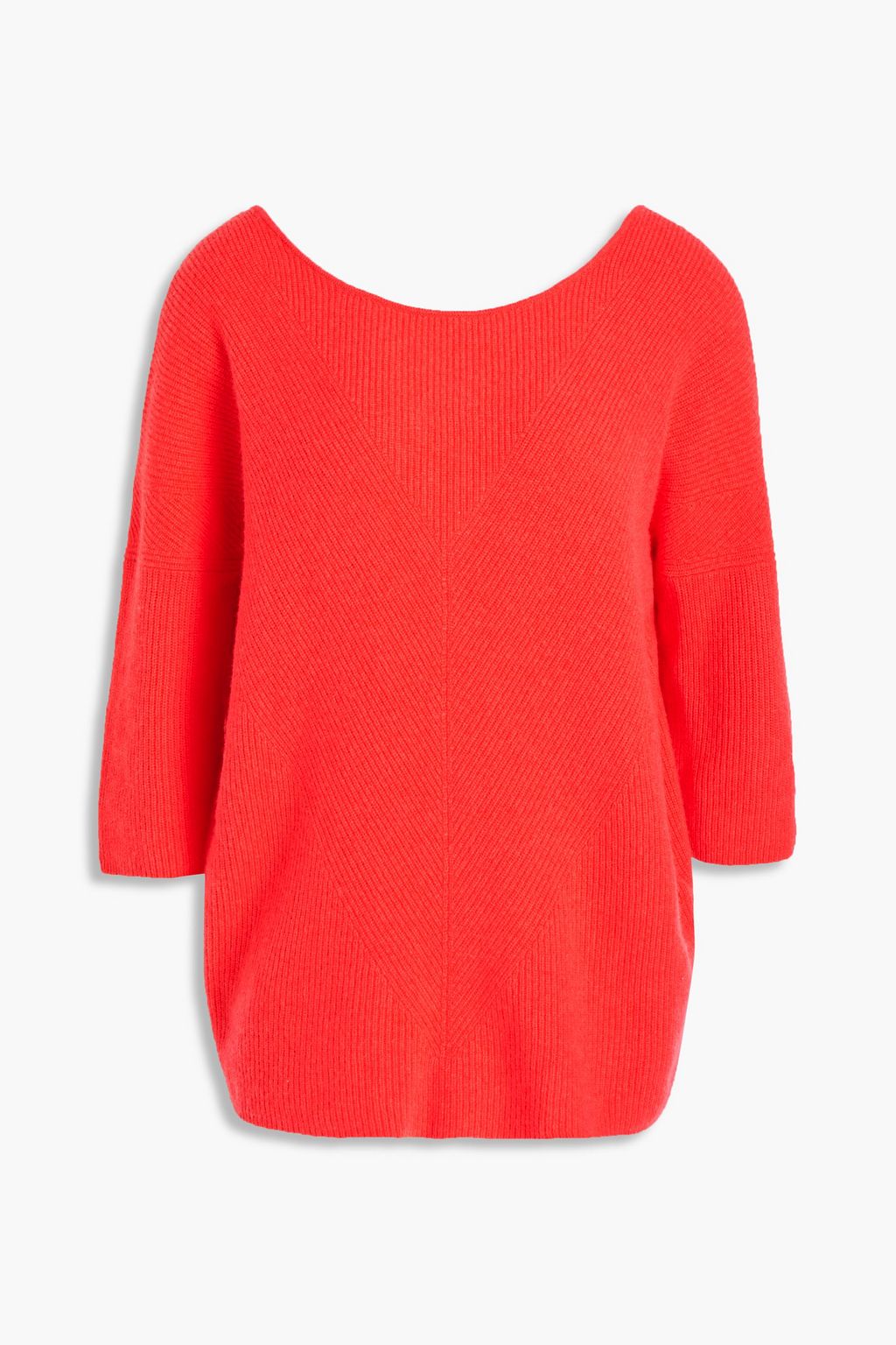 Ribbed cashmere sweater