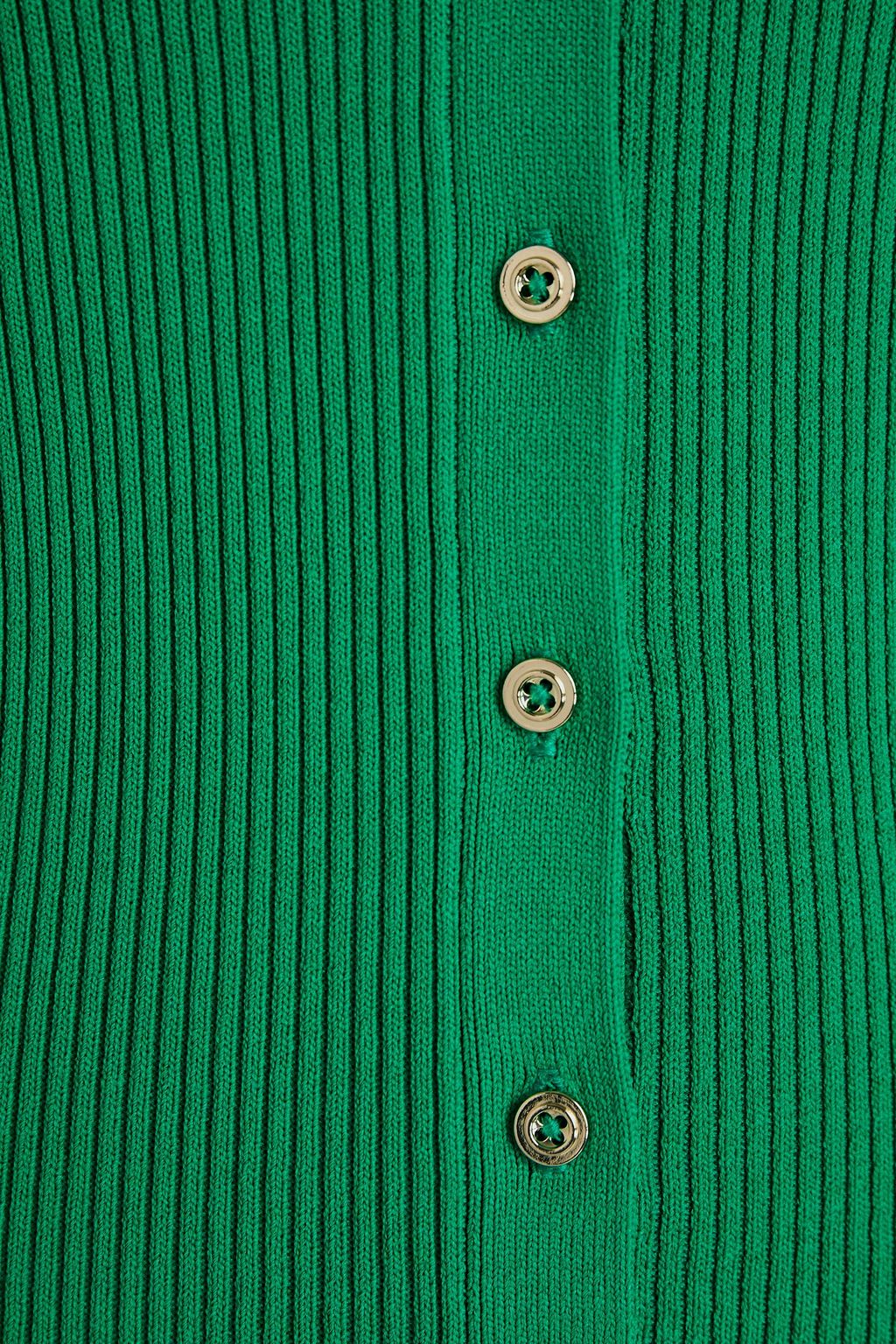MAJE Ribbed-knit cardigan
