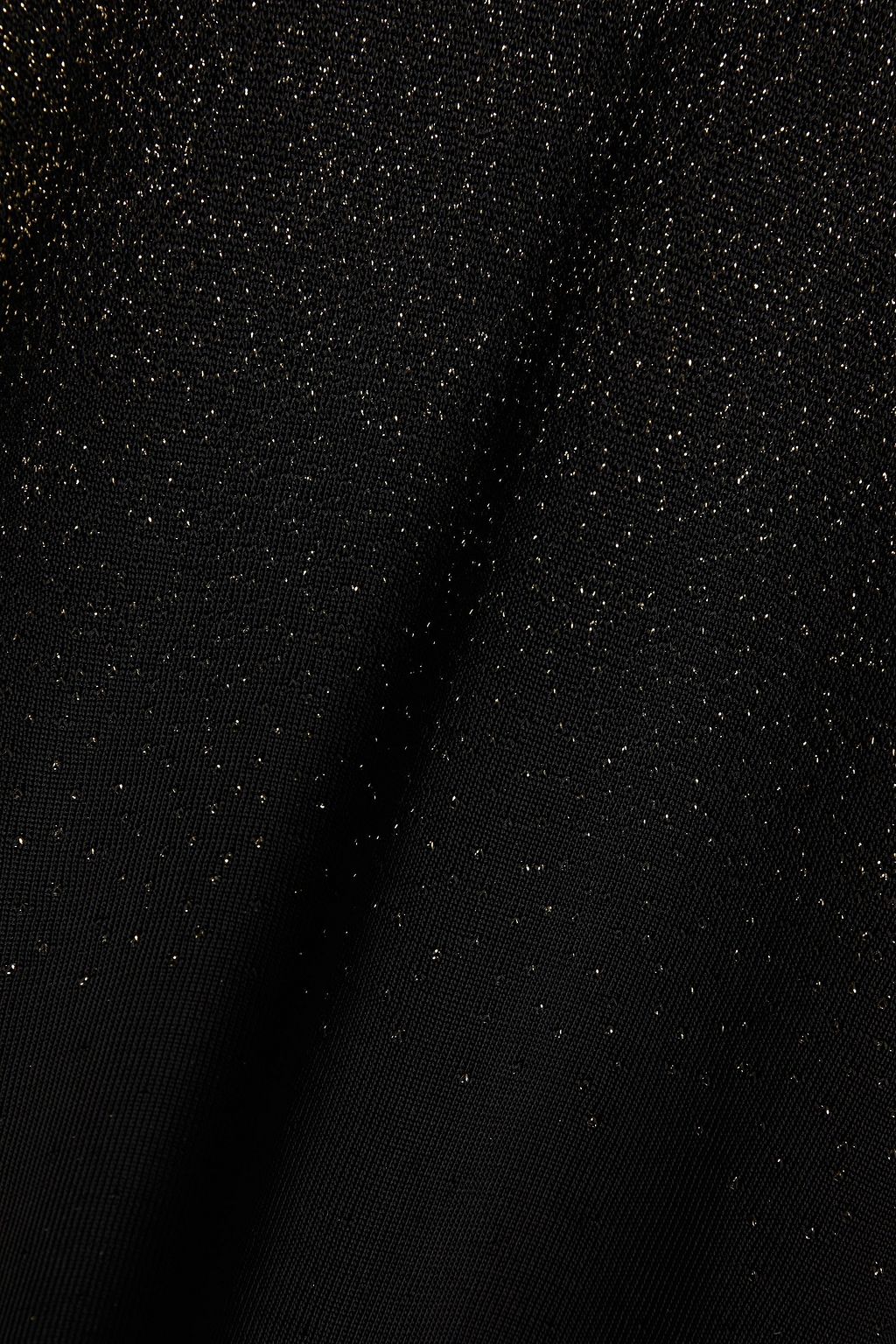 ROBERTO CAVALLI Metallic stretch-knit top