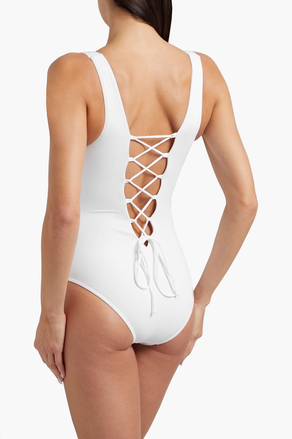 MELISSA ODABASH Nice lace-up swimsuit