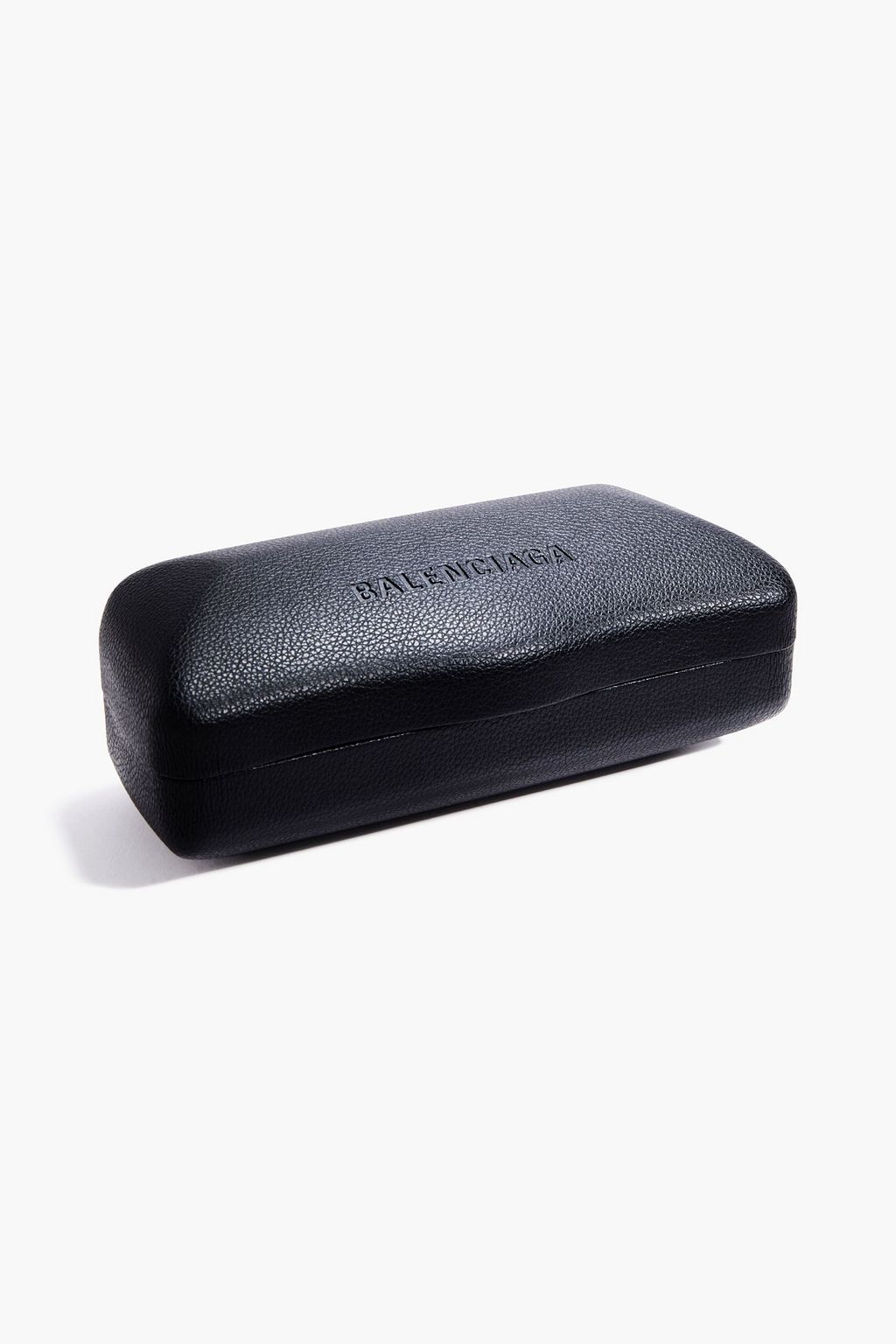 BALENCIAGA Oval-frame metal sunglasses
