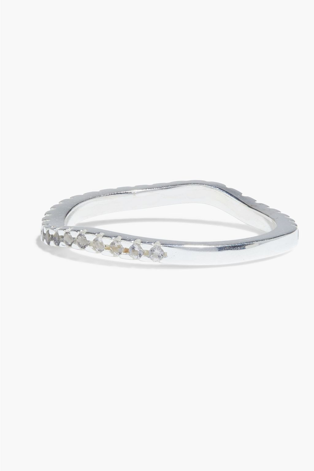 CORNELIA WEBB Sterling silver Siamite ring