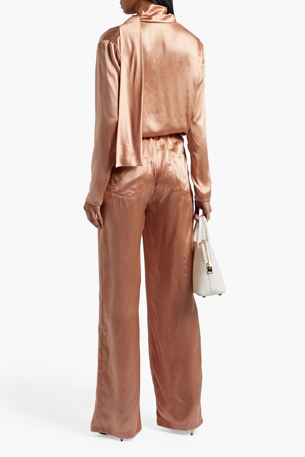 TOM FORD Silk-charmeuse wide-leg pants