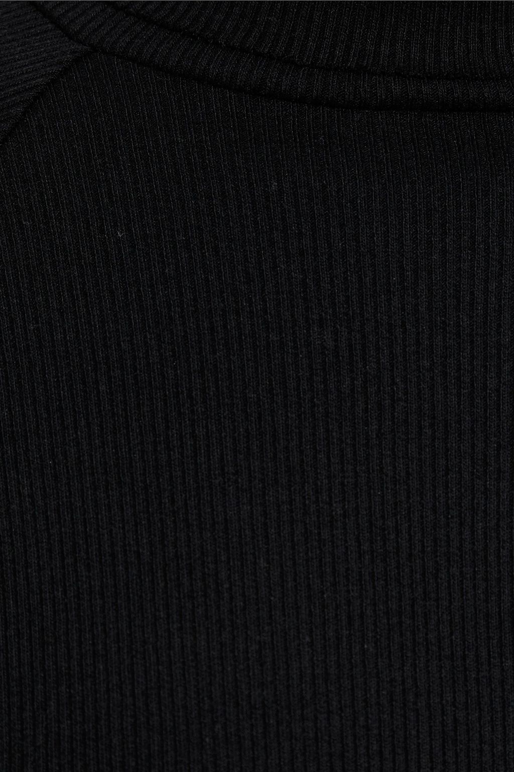 THE RANGE Ribbed Tencel-blend jersey turtleneck top