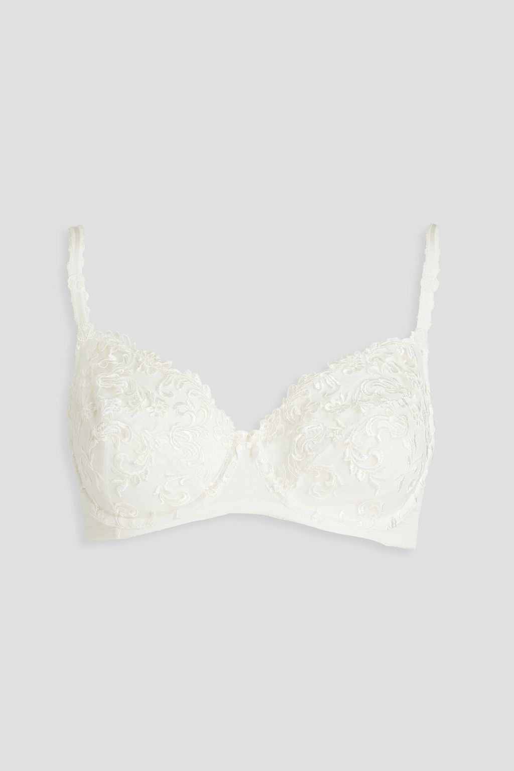 Mesh Balconette Bra