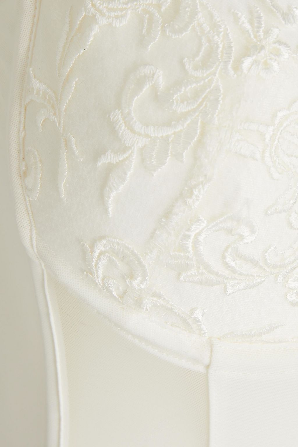 WACOAL Decadence embroidered stretch-mesh bodysuit