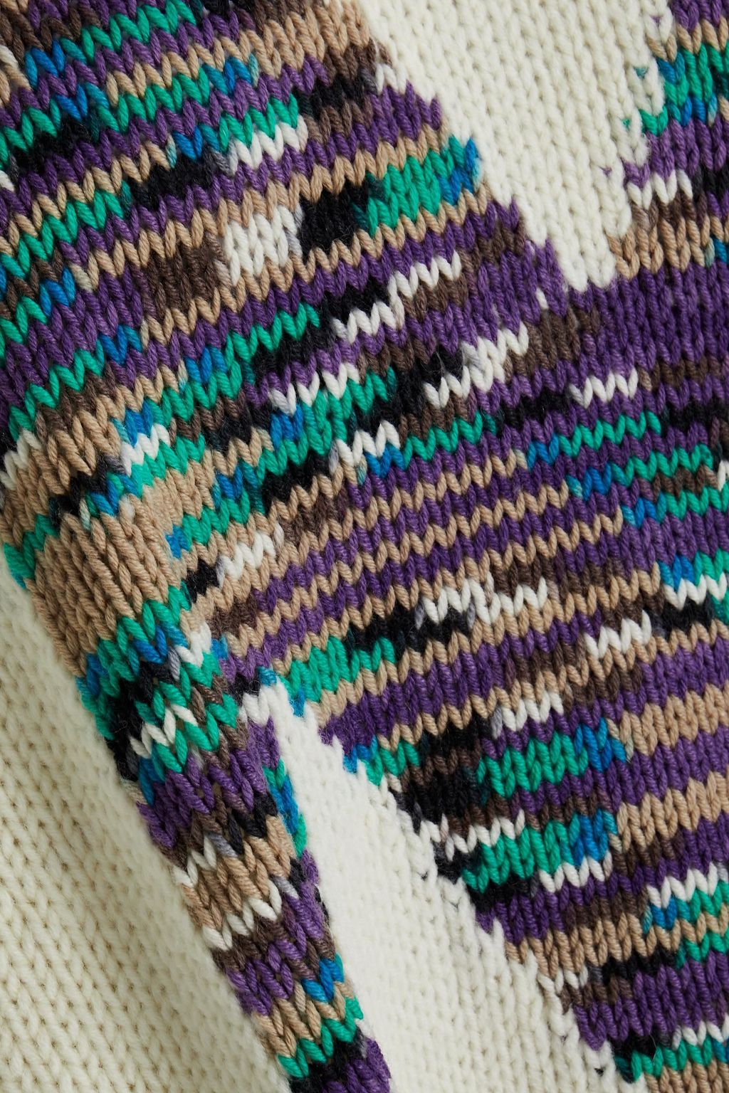 M MISSONI كنزة من نسيج محبوك بنمط جاكار
