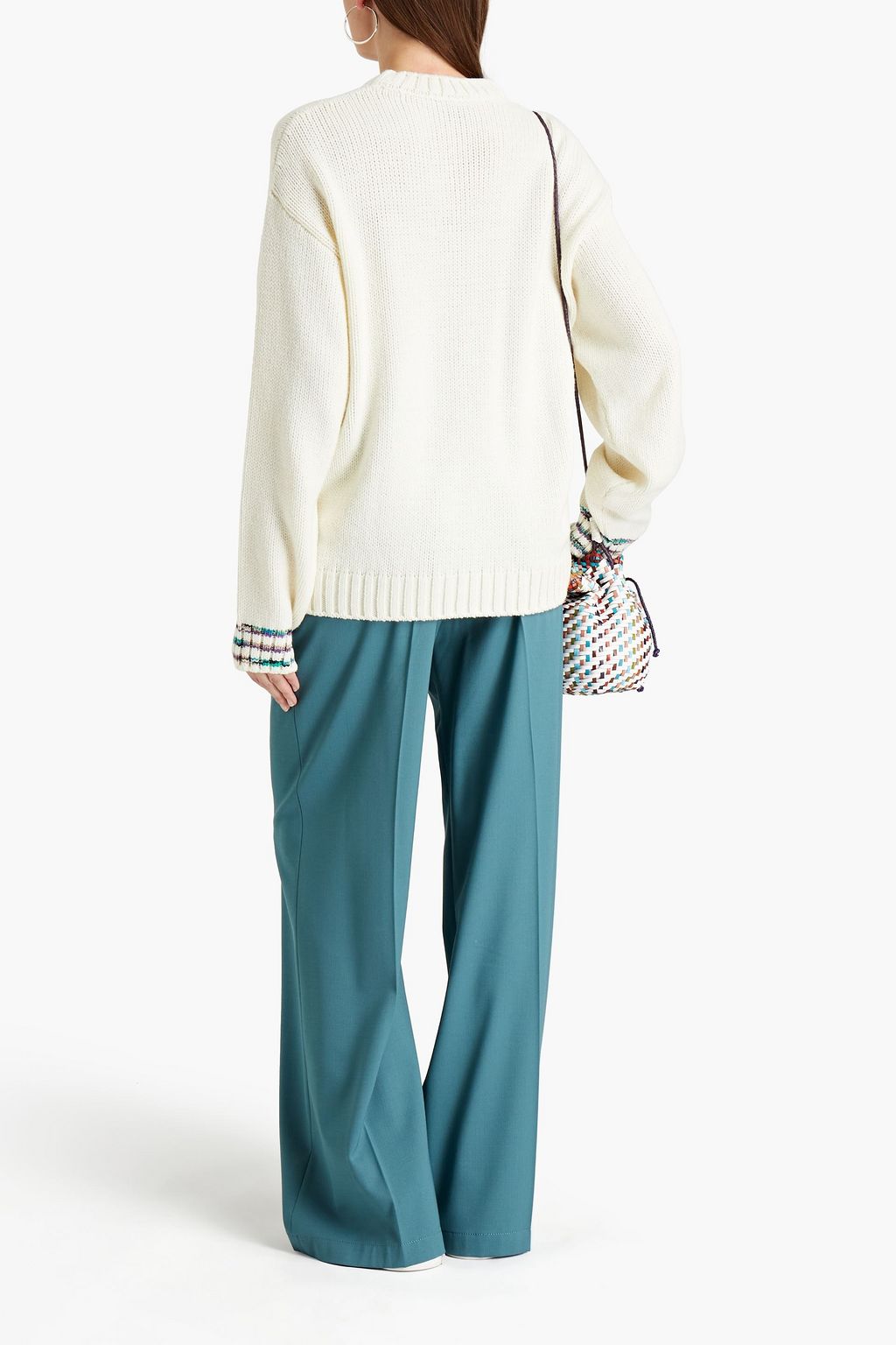 M MISSONI كنزة من نسيج محبوك بنمط جاكار
