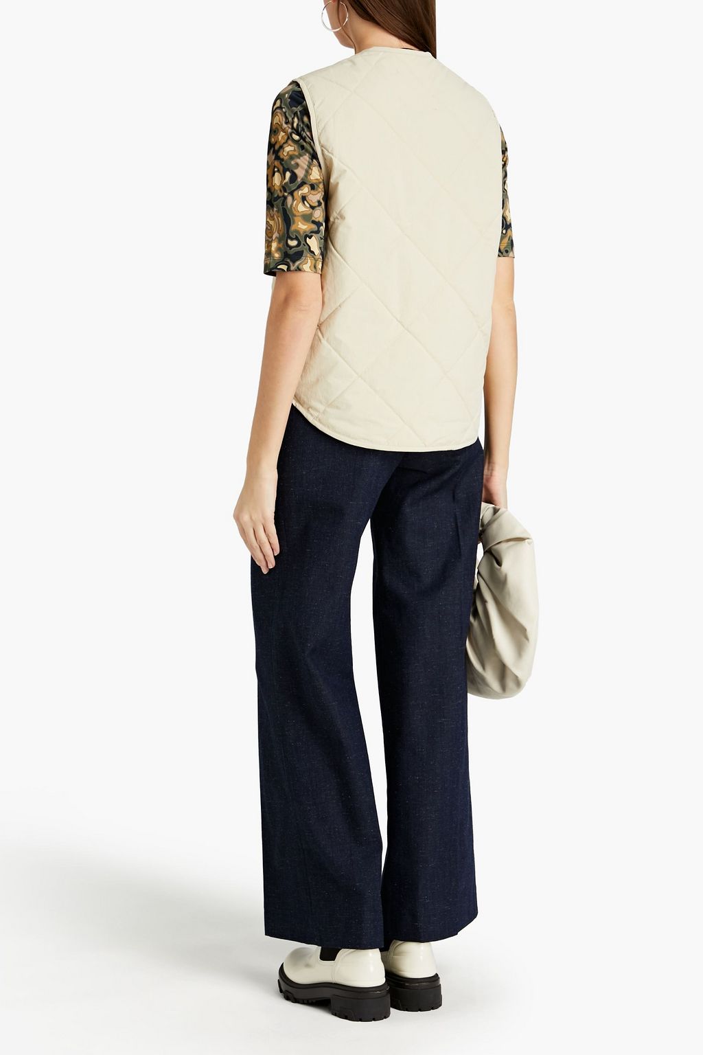 SAMSØE Φ SAMSØE Quilted shell vest