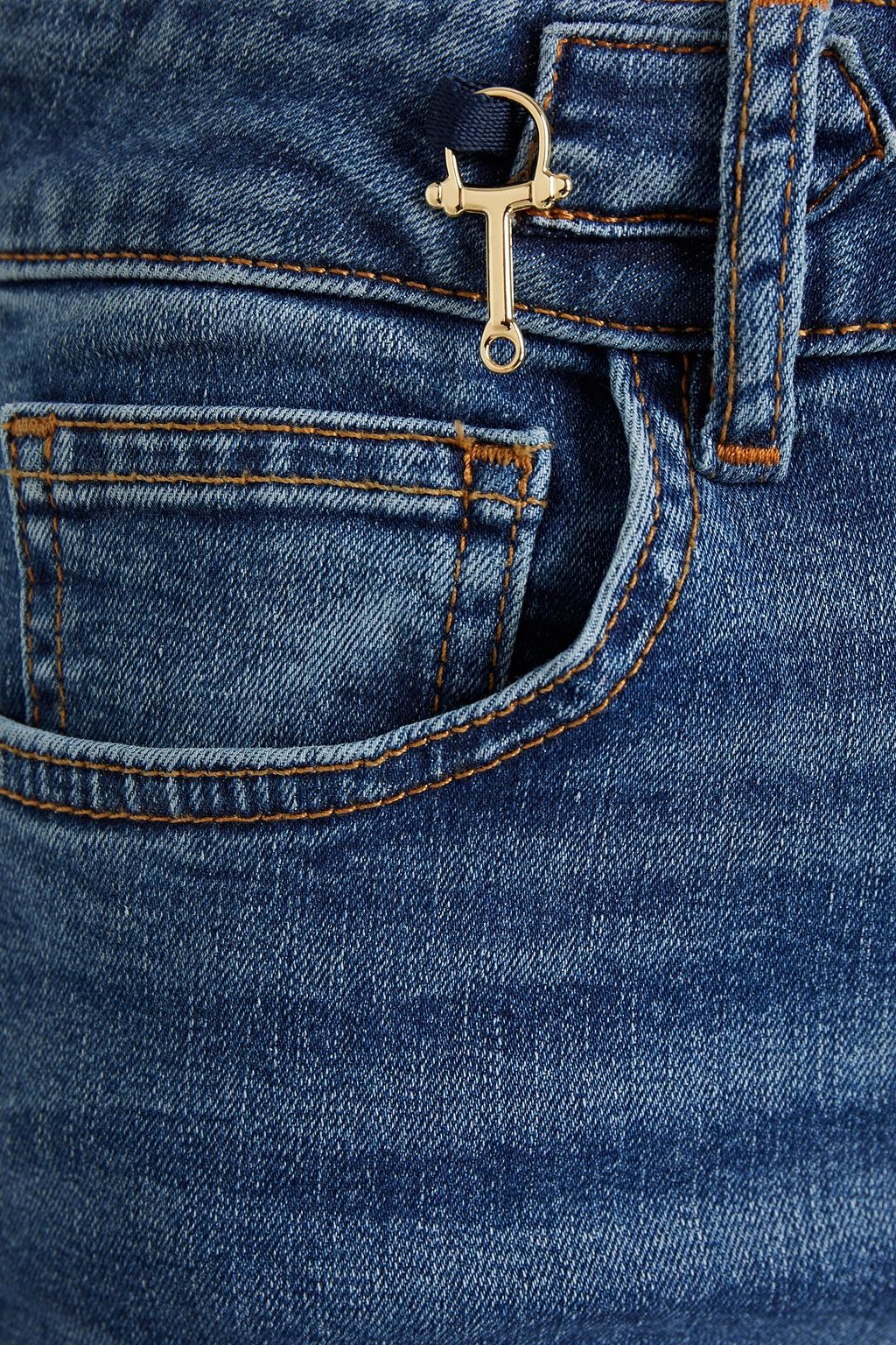MAJE Mid-rise flared jeans