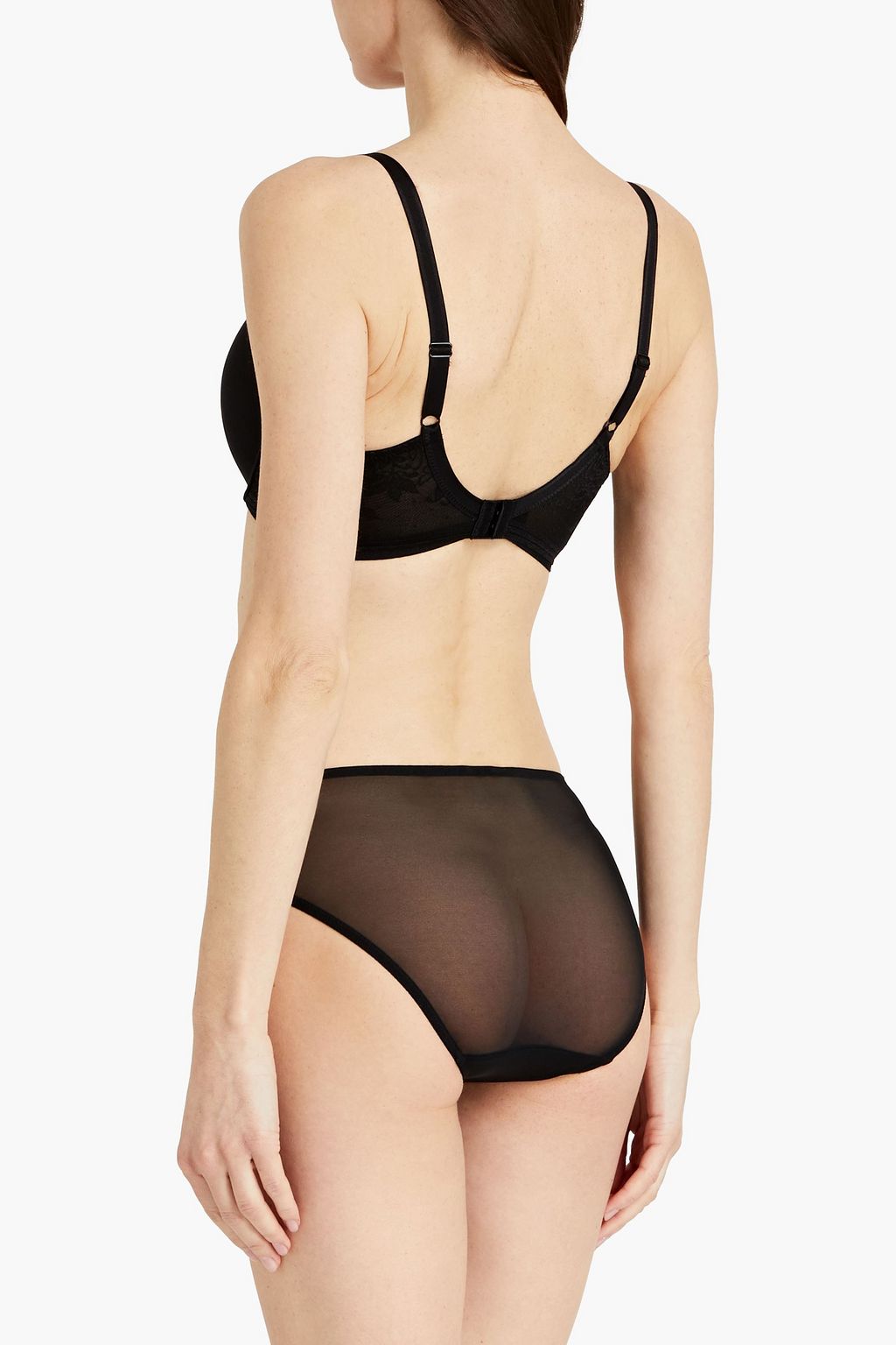 WACOAL Lace to Love stretch-lace and mesh low-rise briefs