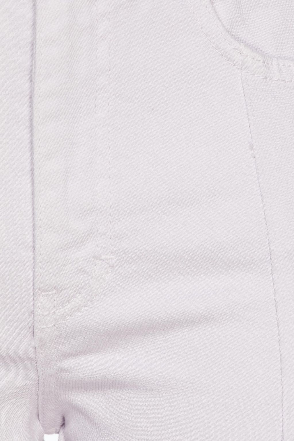 MAJE High-rise straight-leg jeans