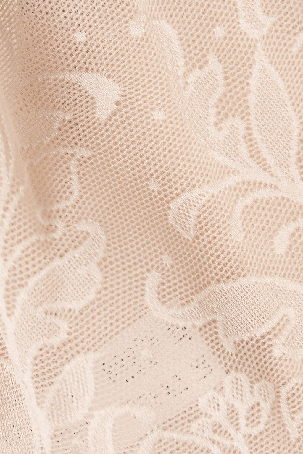 WACOAL Net Effects satin-jacquard and stretch-mesh underwired bra
