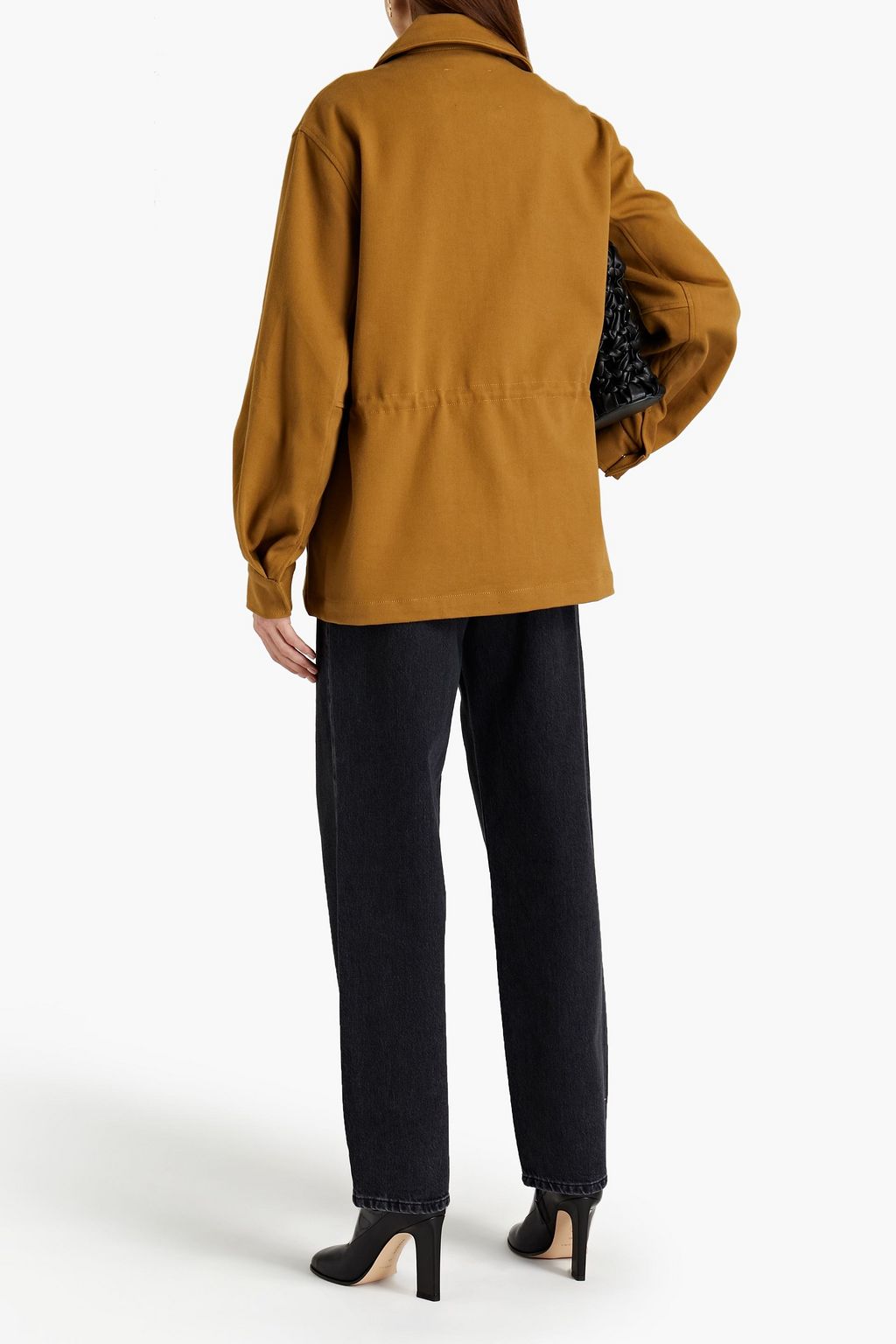 SAMSØE Φ SAMSØE Gathered gabardine jacket