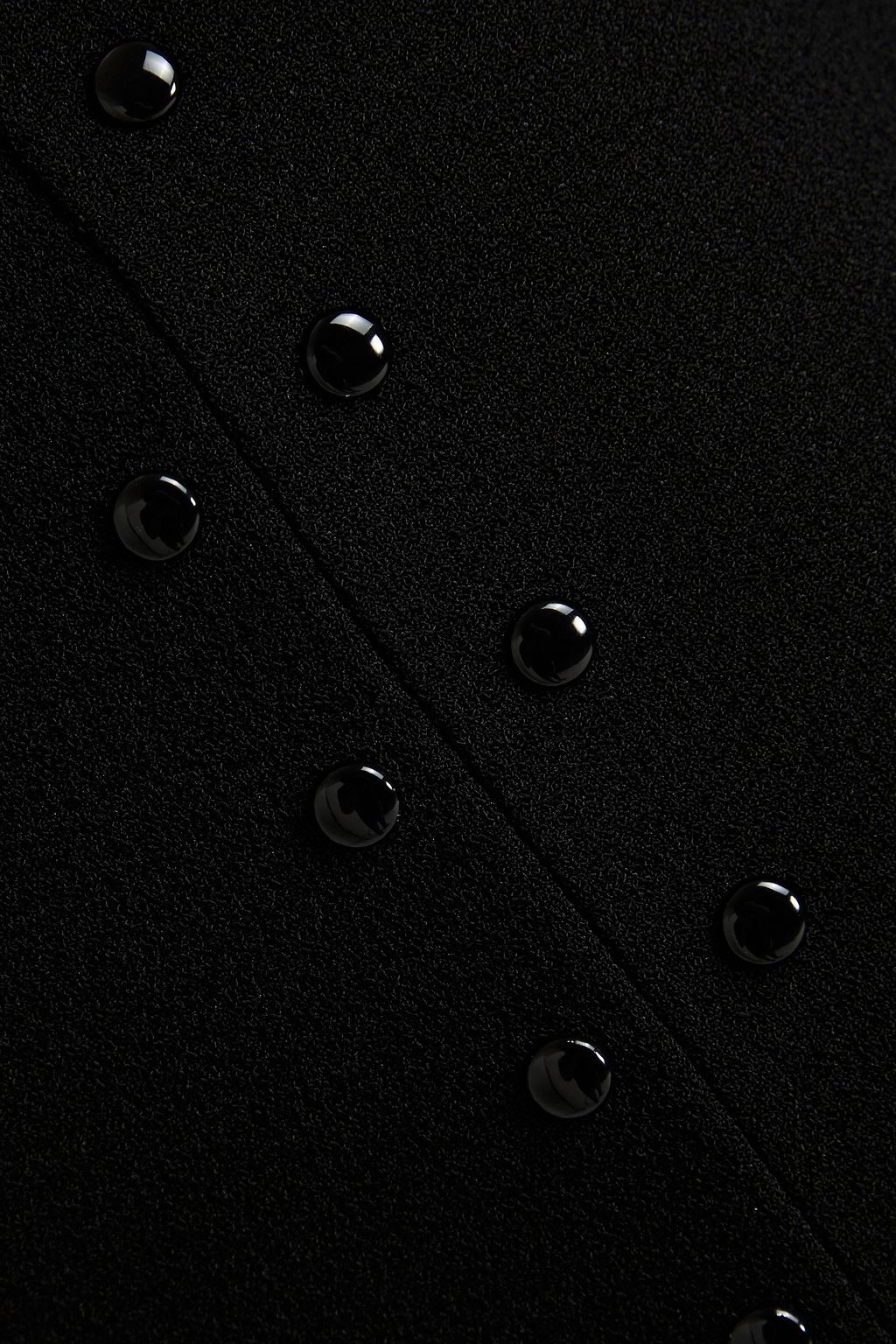 MAJE Embellished crepe midi skirt