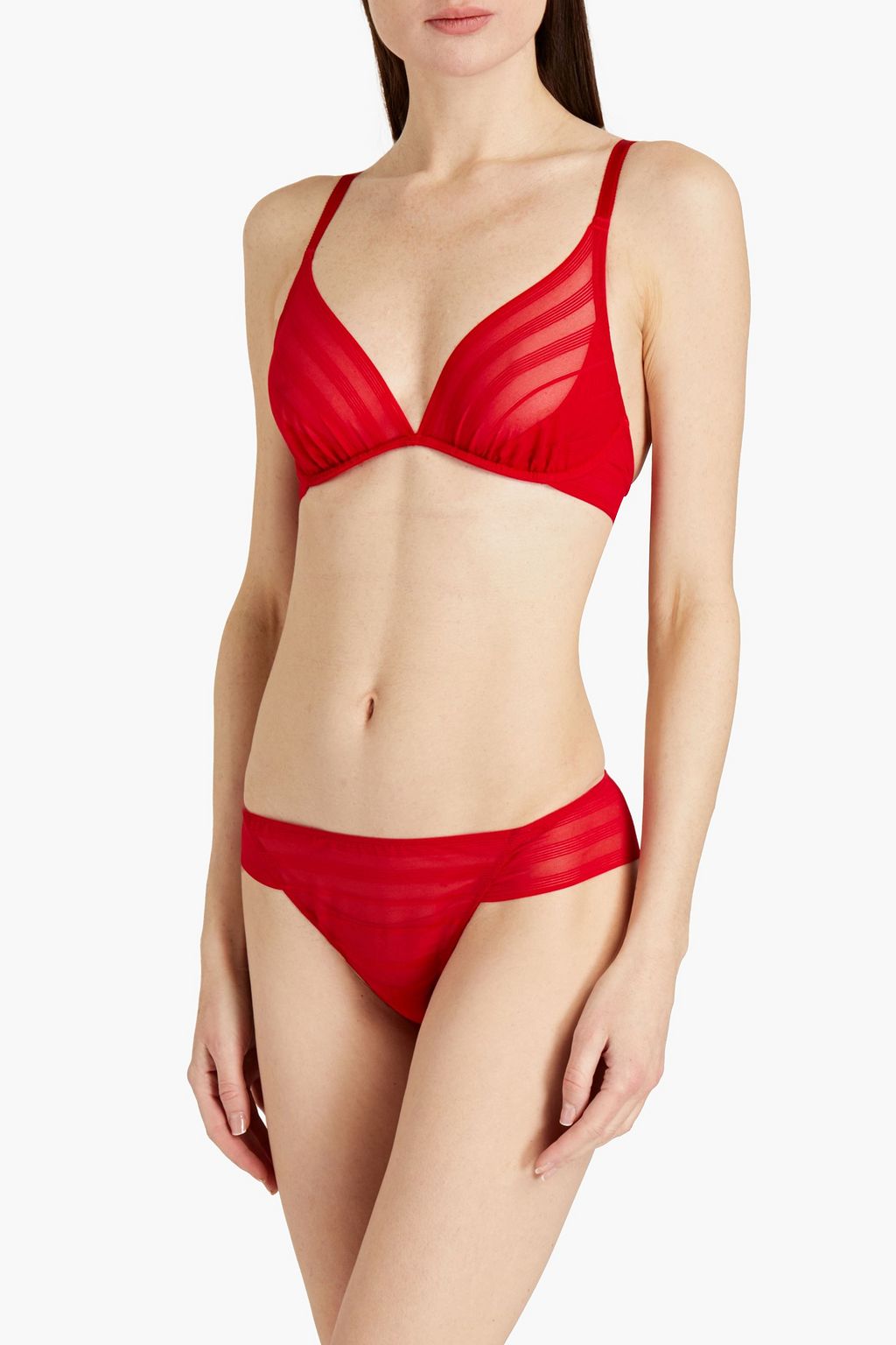 WACOAL Sexy Shaping stretch-mesh underwired bra