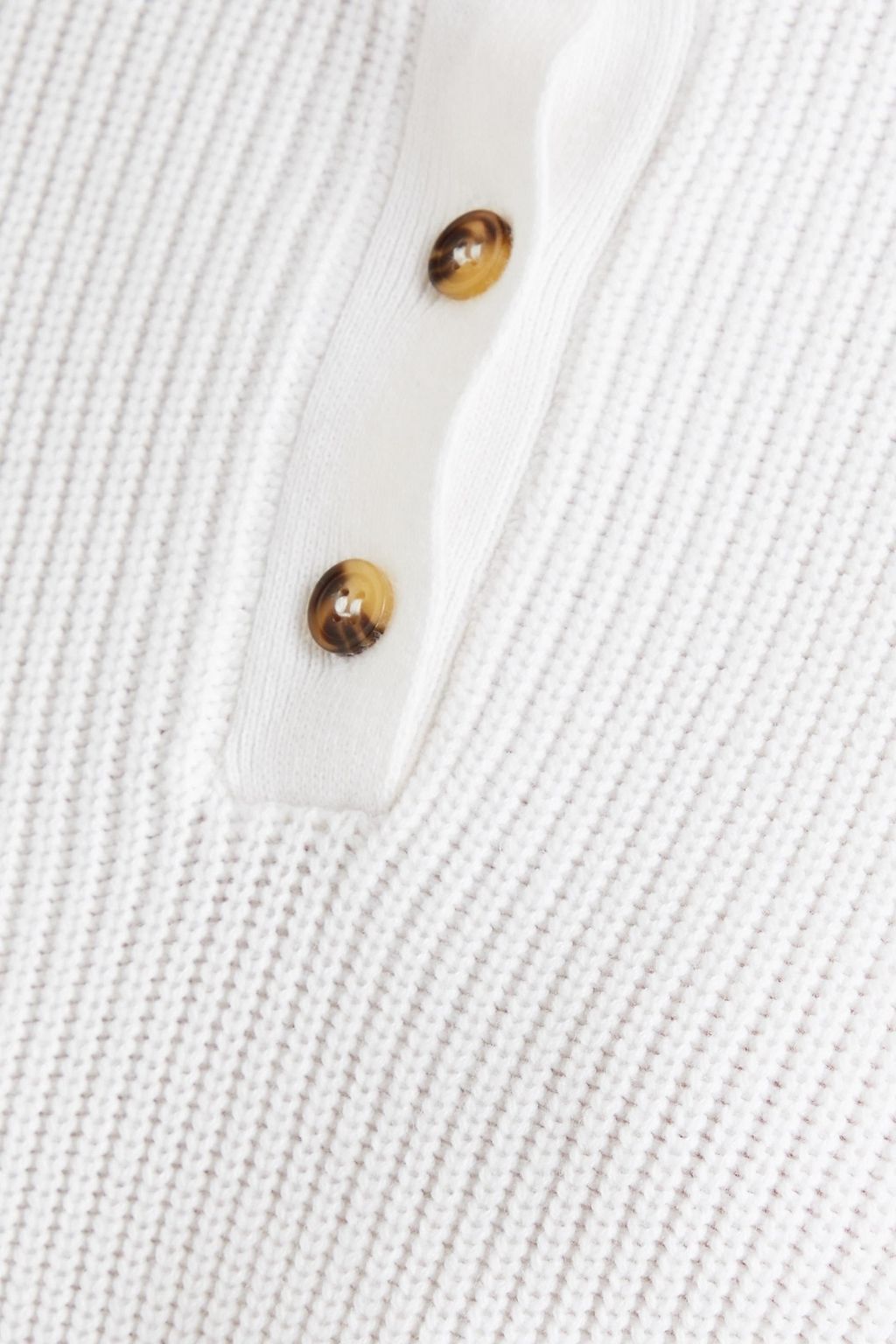 THE RANGE Ribbed cotton-blend sweater
