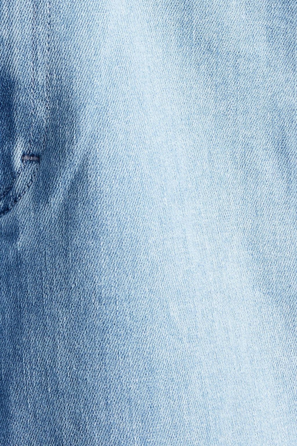 3X1 NYC Distressed high-rise kick-flare jeans