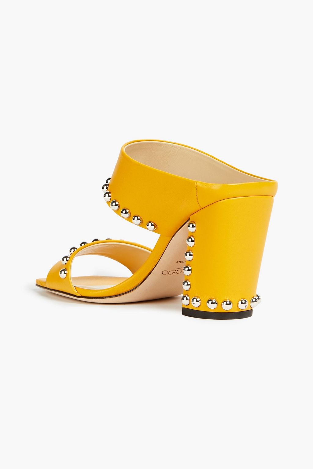JIMMY CHOO Matty 85 studded leather mules