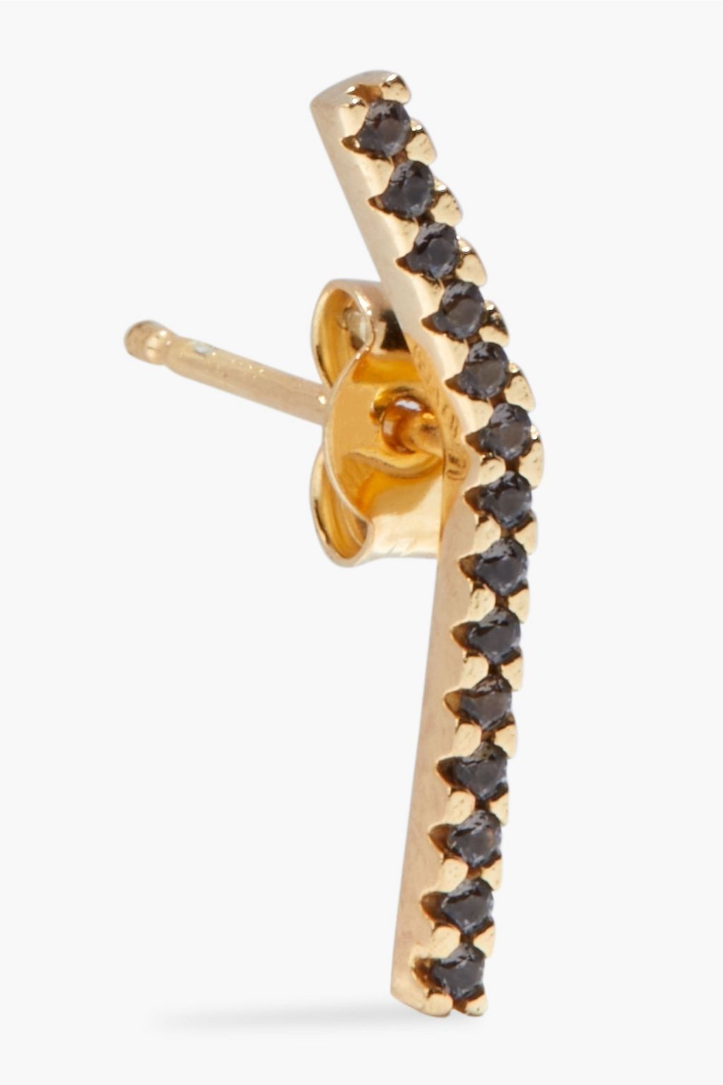 CORNELIA WEBB Gold-plated Siamite earrings