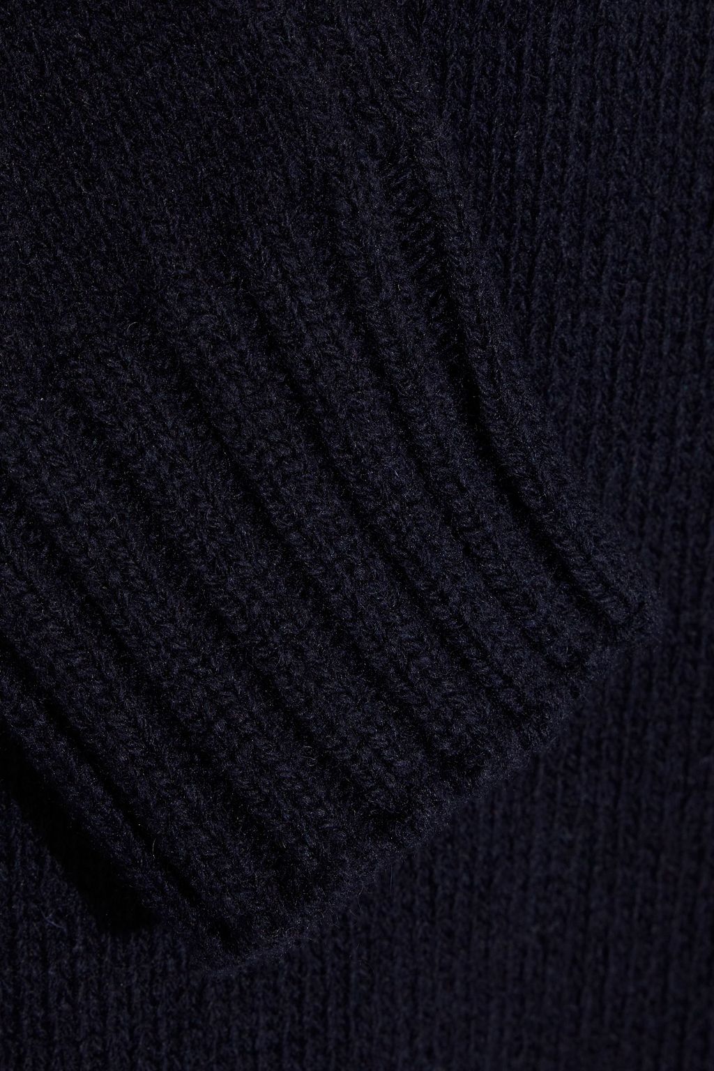 &DAUGHTER Simone mélange wool turtleneck midi dress
