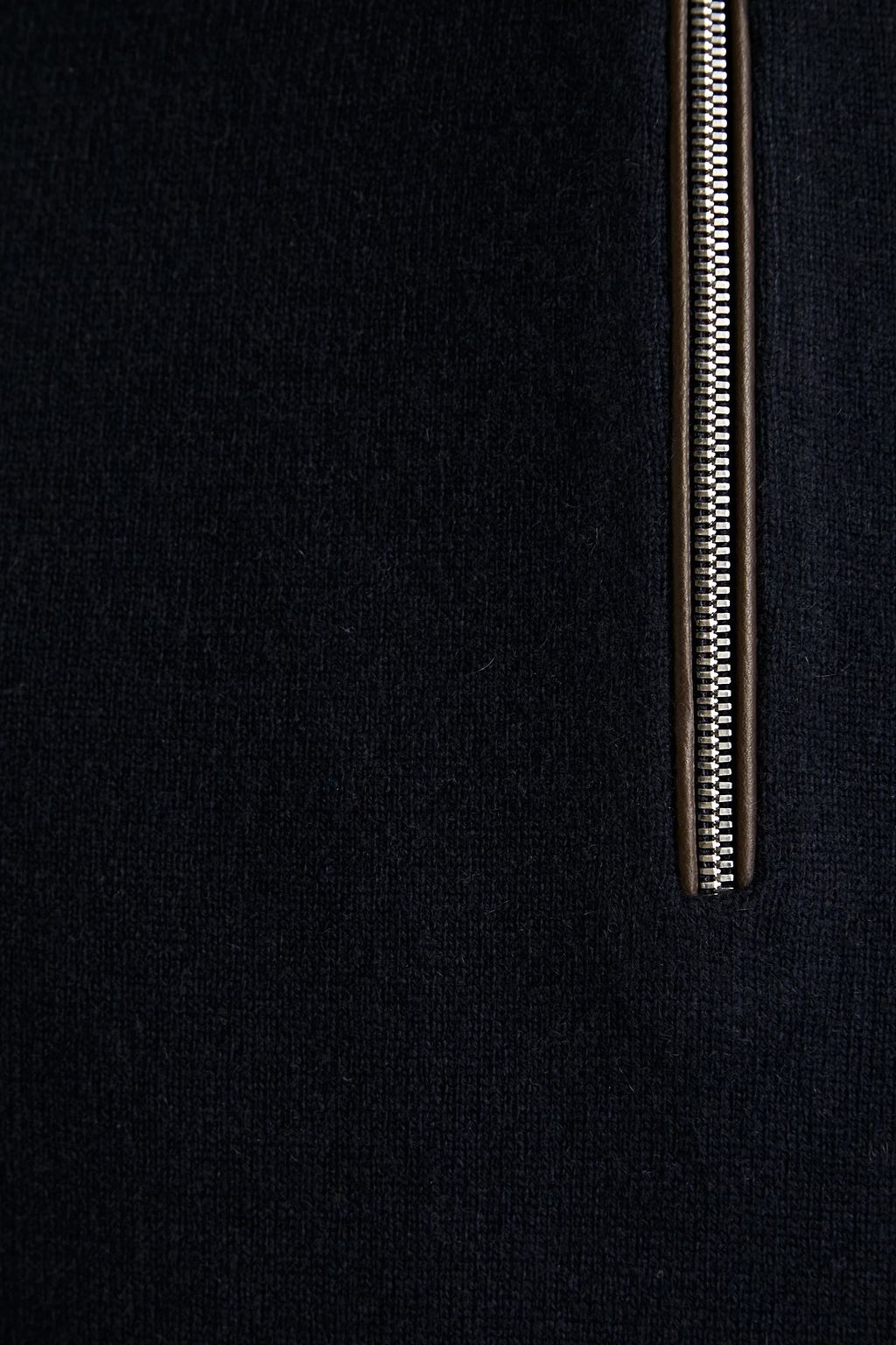 N.PEAL Cashmere half-zip sweater