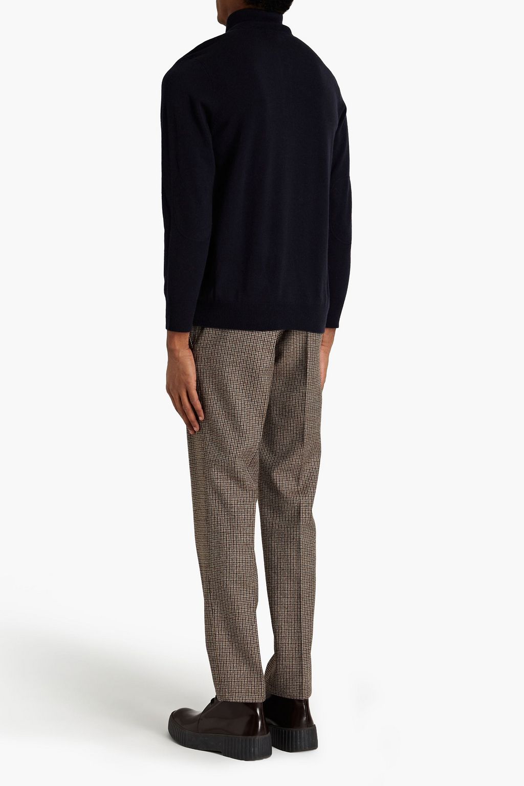 N.PEAL Cashmere half-zip sweater