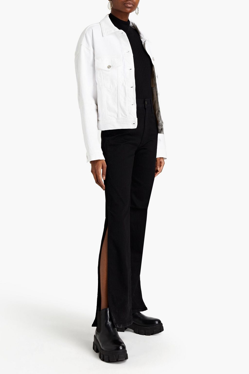 3X1 NYC Adeline high-rise flared jeans