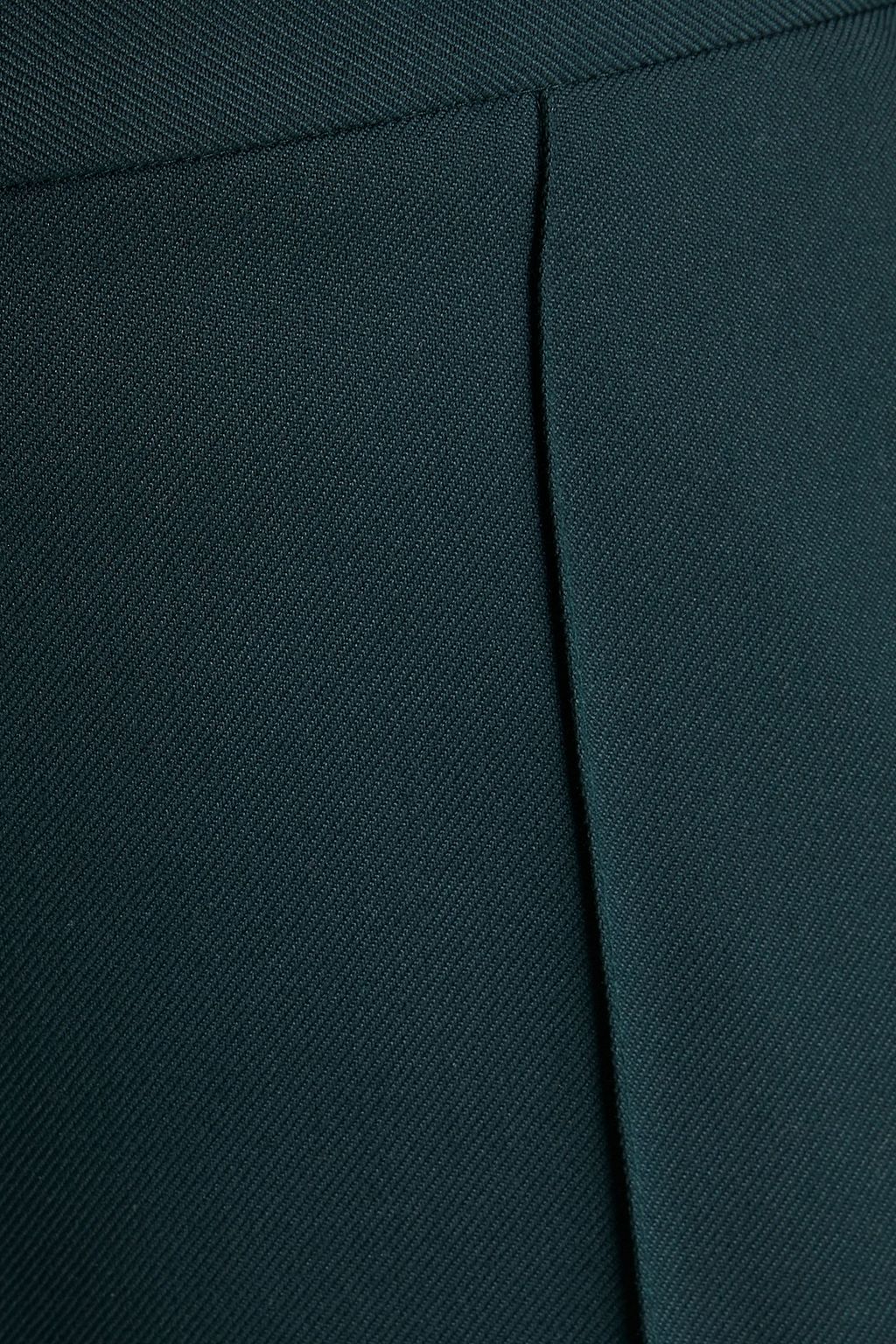 MAJE Cropped twill tapered pants