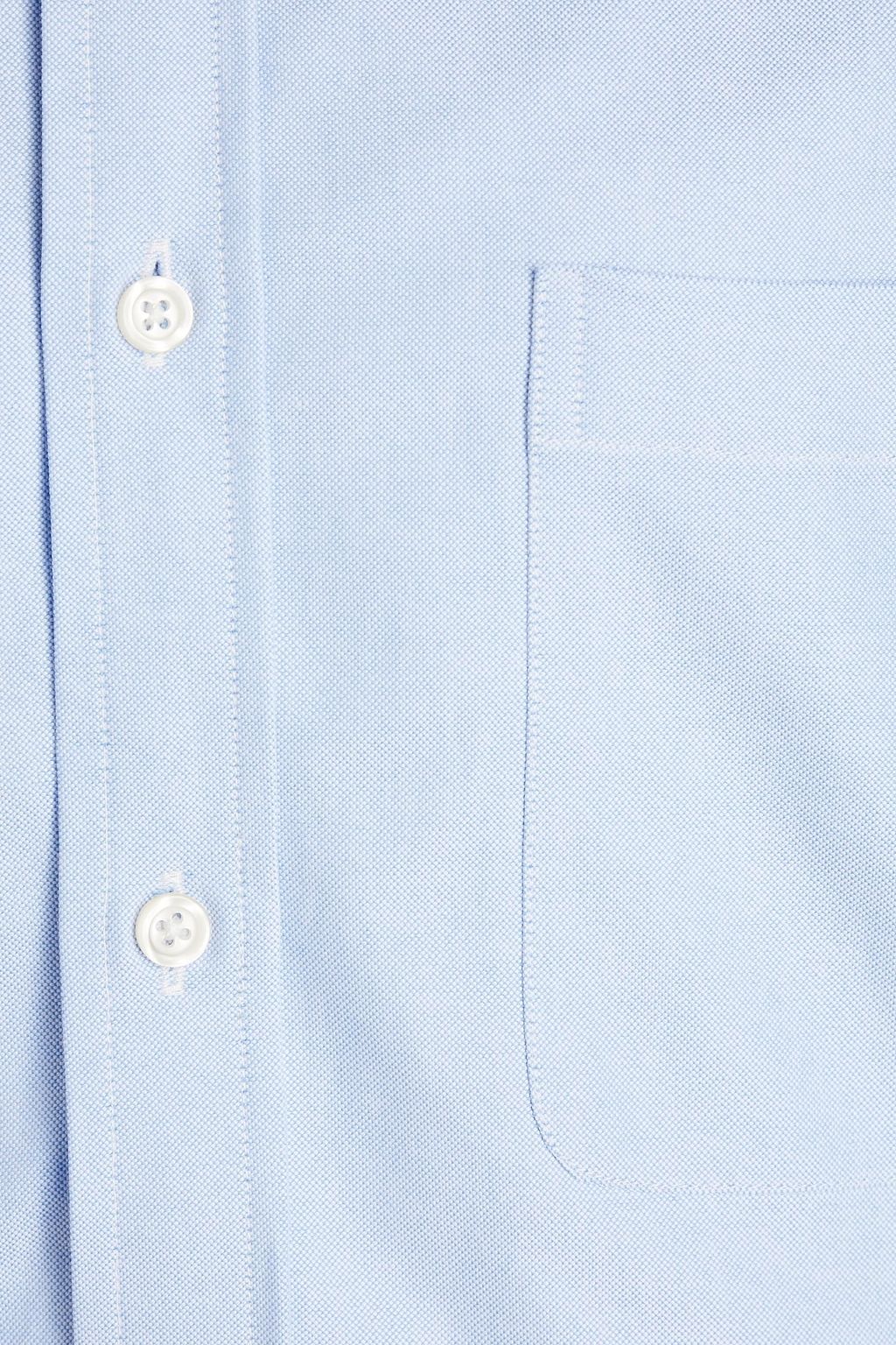 R13 Cropped cotton Oxford shirt