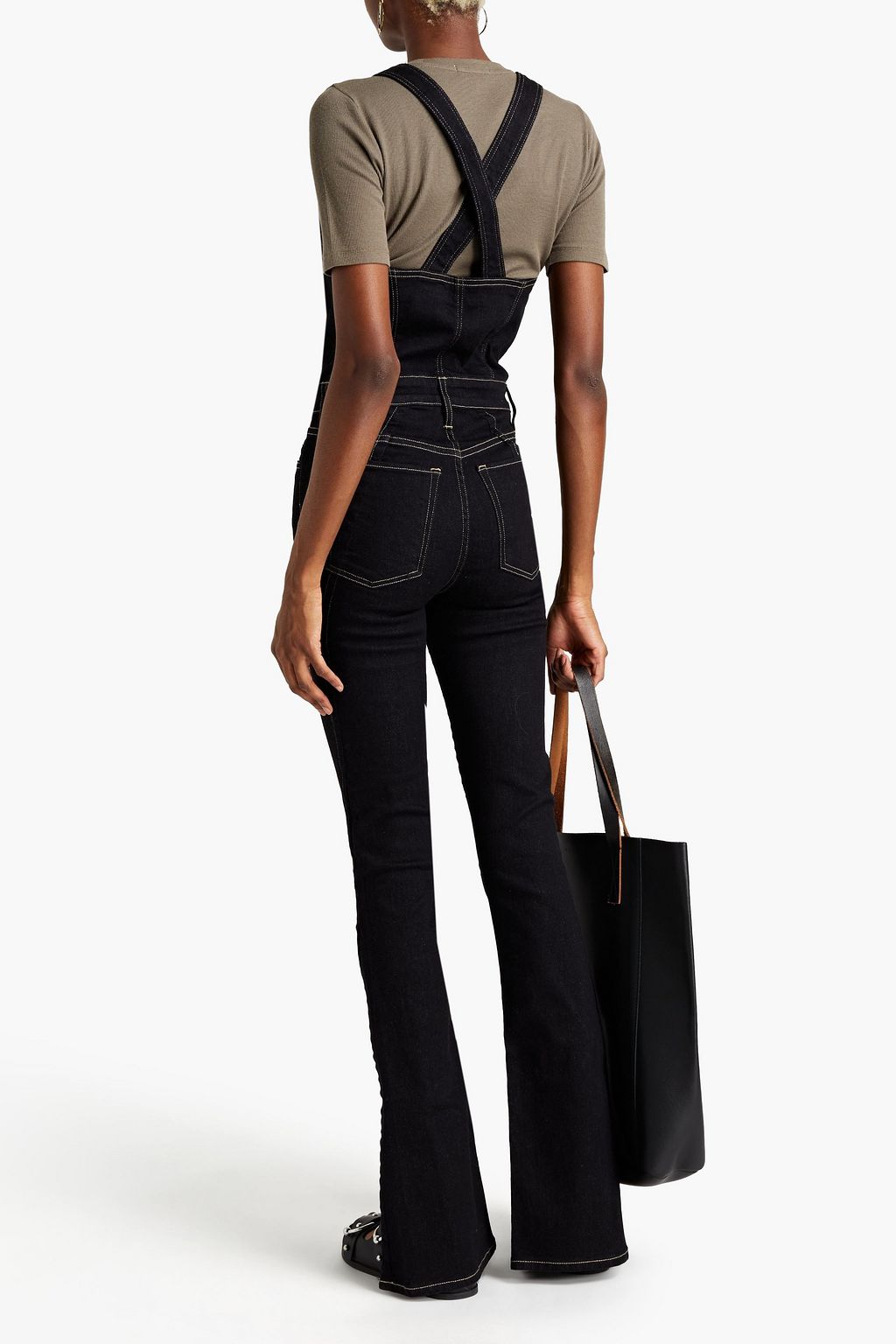 3X1 NYC Maya denim overalls