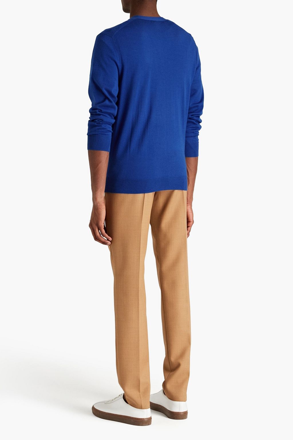 N.PEAL Cashmere and silk-blend cardigan