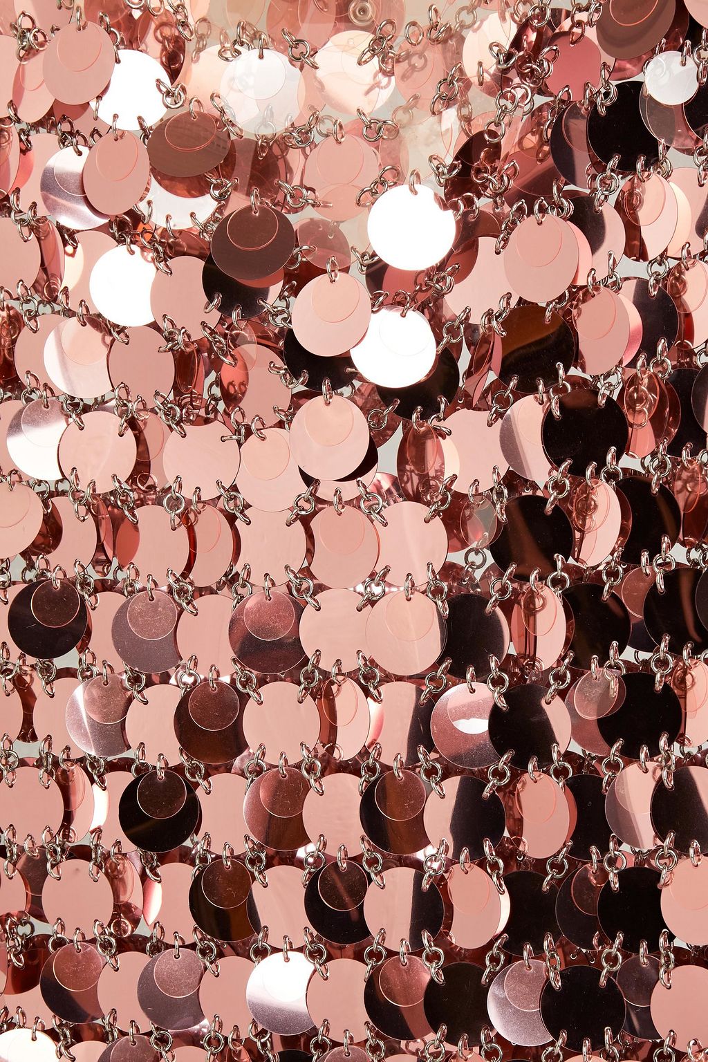 RABANNE Chainmail mini dress