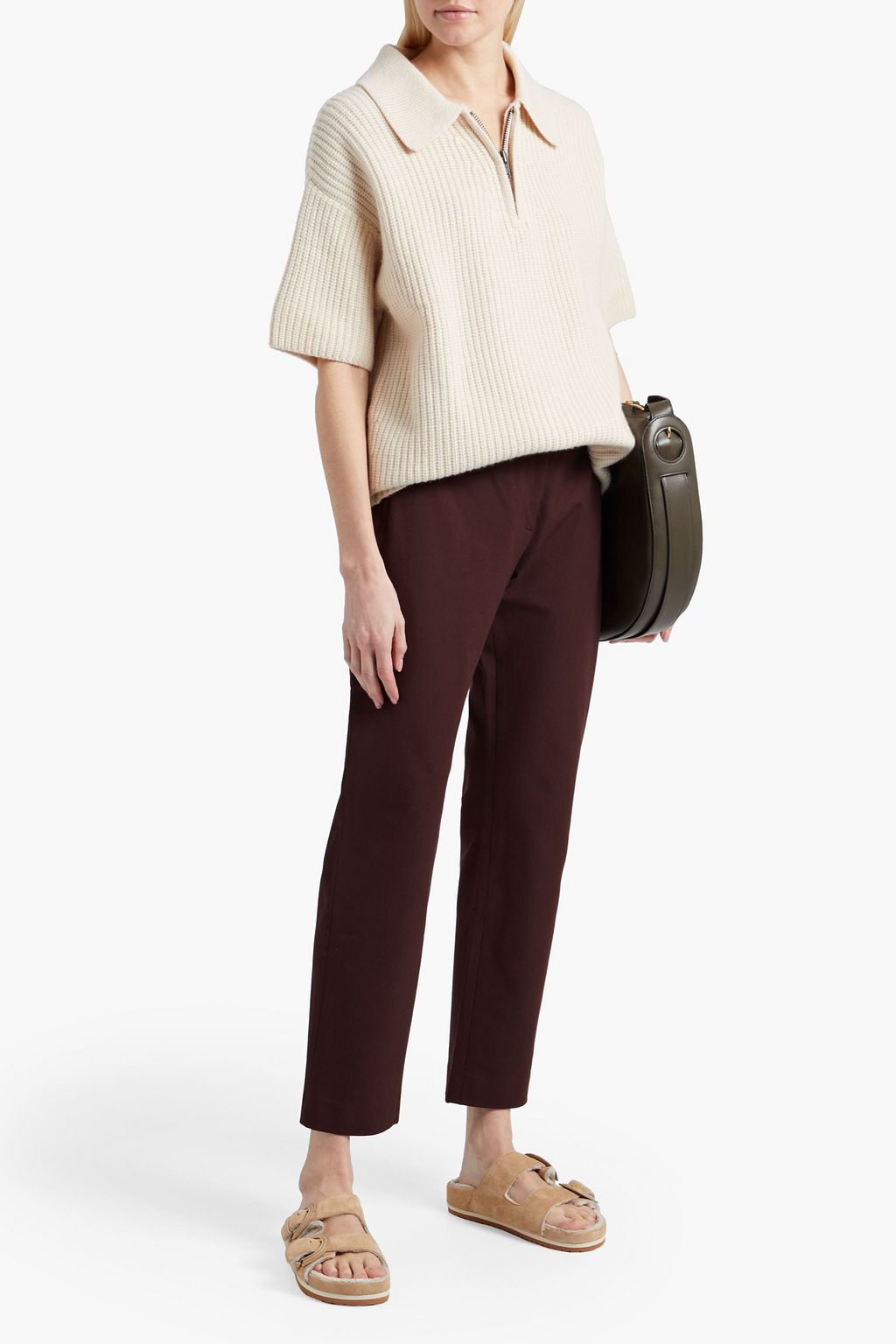 JOSEPH New Eliston gabardine slim-leg pants