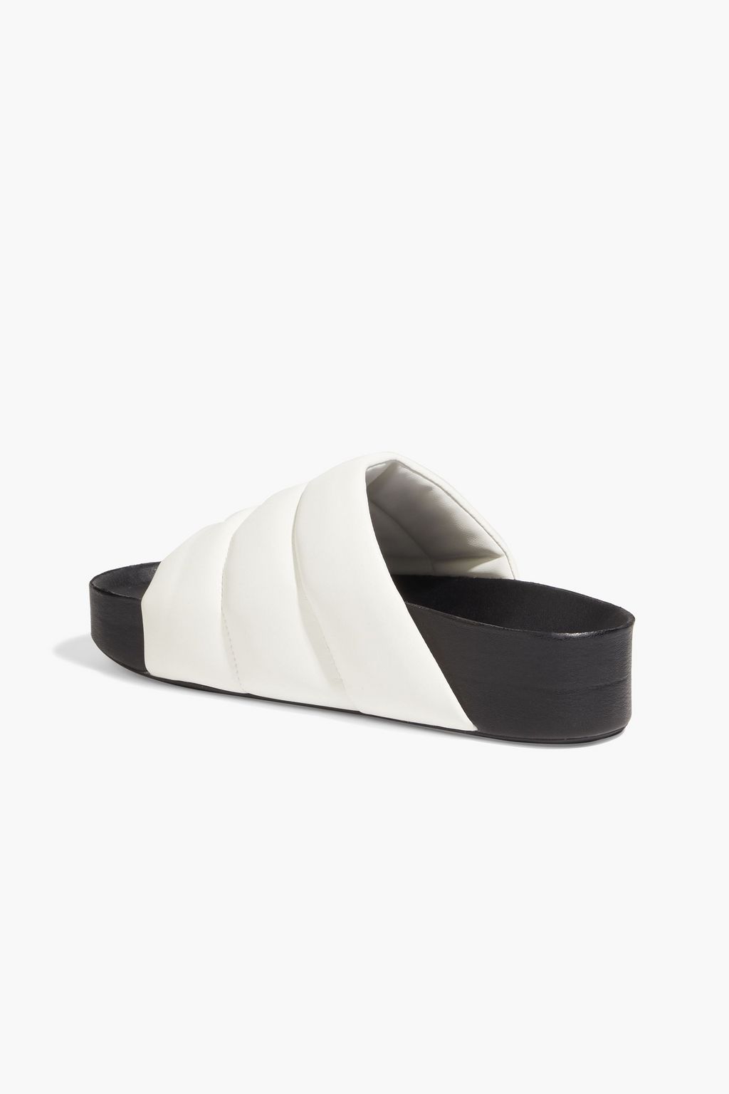 SIMON MILLER Vegan Dip faux leather slides
