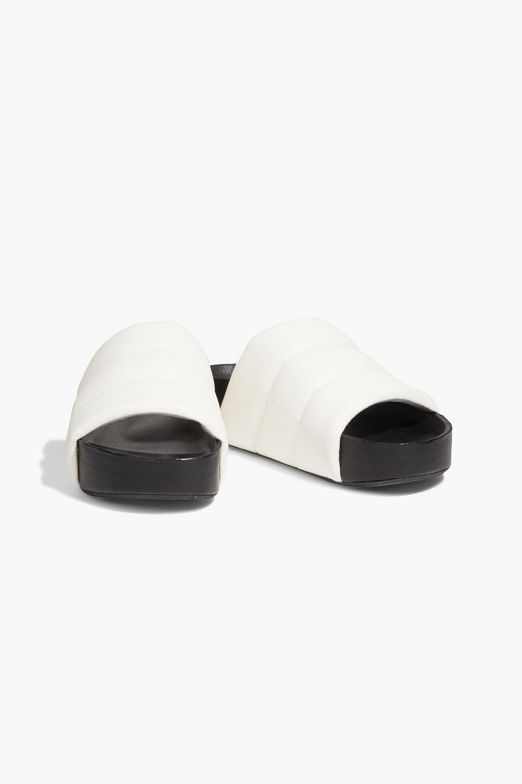 SIMON MILLER Vegan Dip faux leather slides