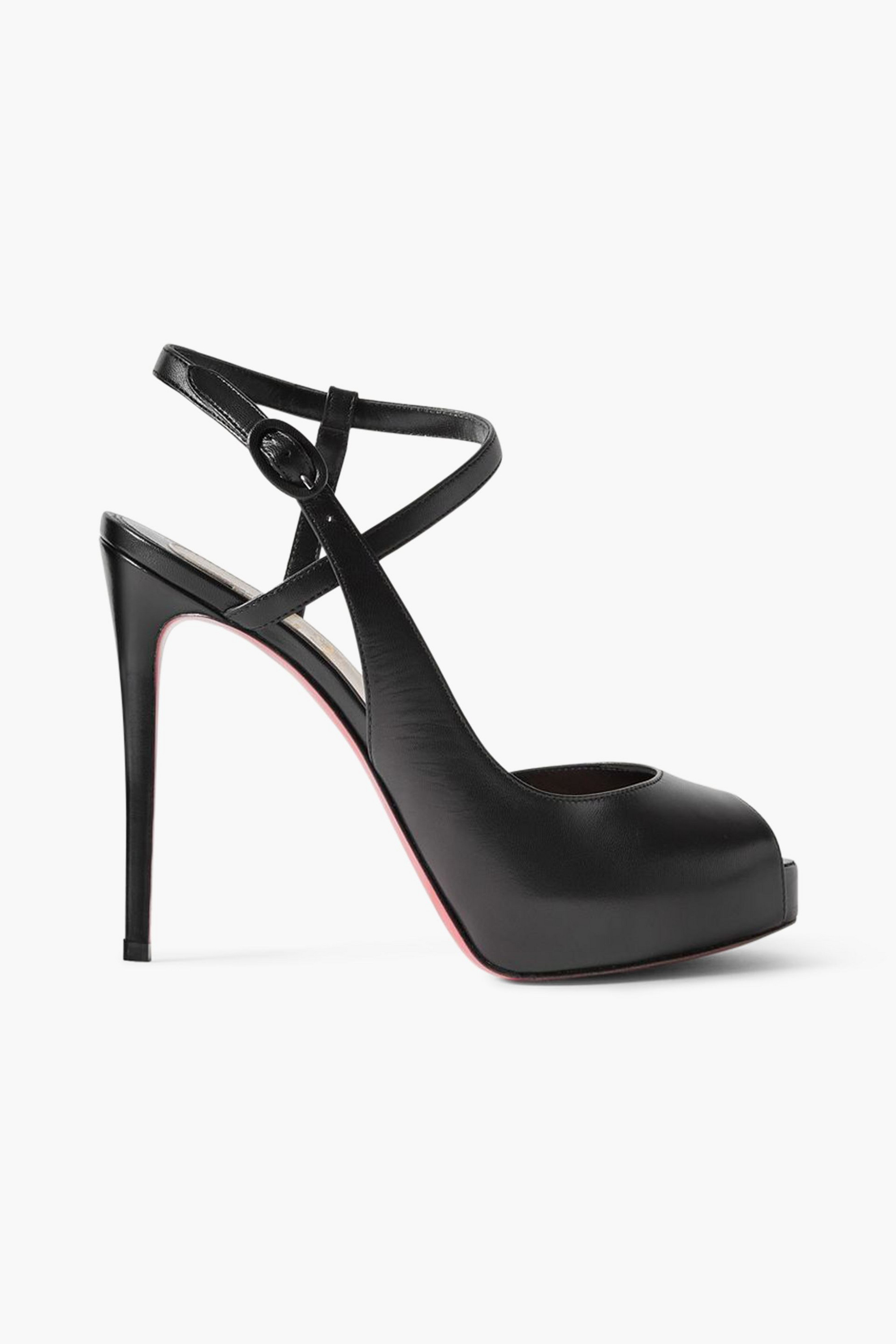 CHRISTIAN LOUBOUTIN Jenlove Alta 120 leather pumps