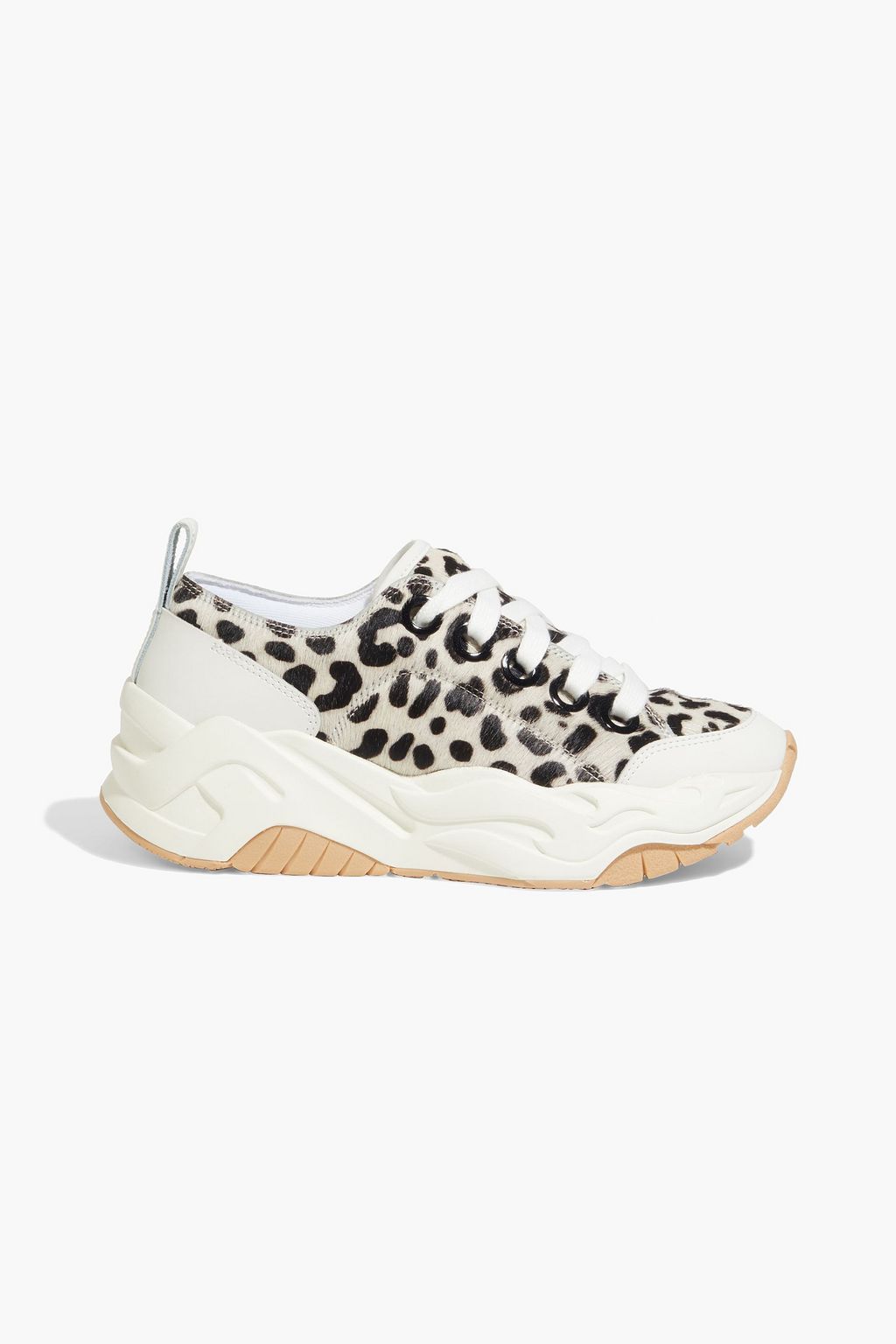 Leopard-print calf hair sneakers | Sale to 70% off THE OUTNET