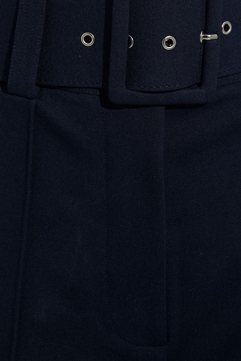 VICTORIA, VICTORIA BECKHAM Belted stretch-ponte culottes