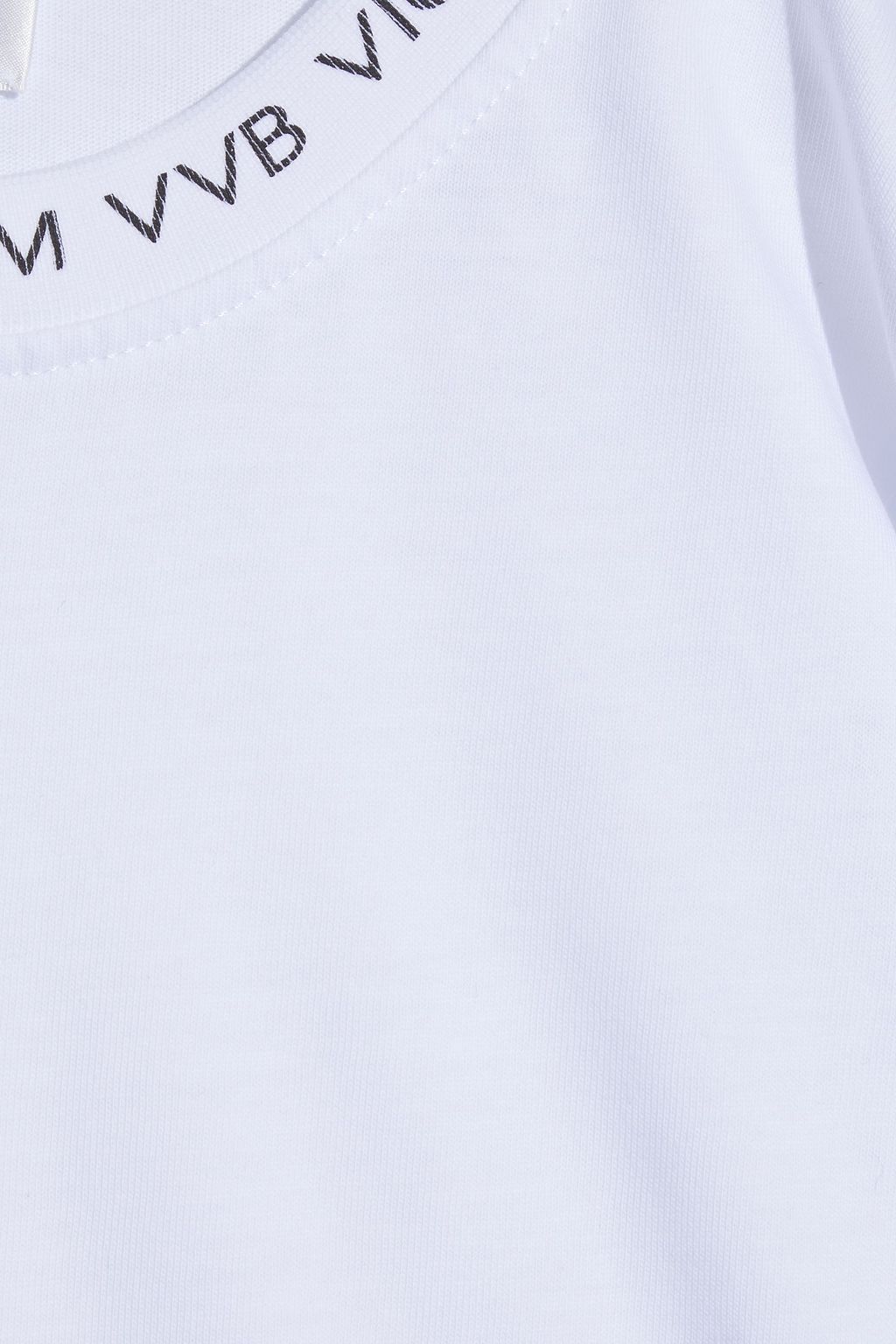 VICTORIA, VICTORIA BECKHAM Printed cotton-jersey T-shirt