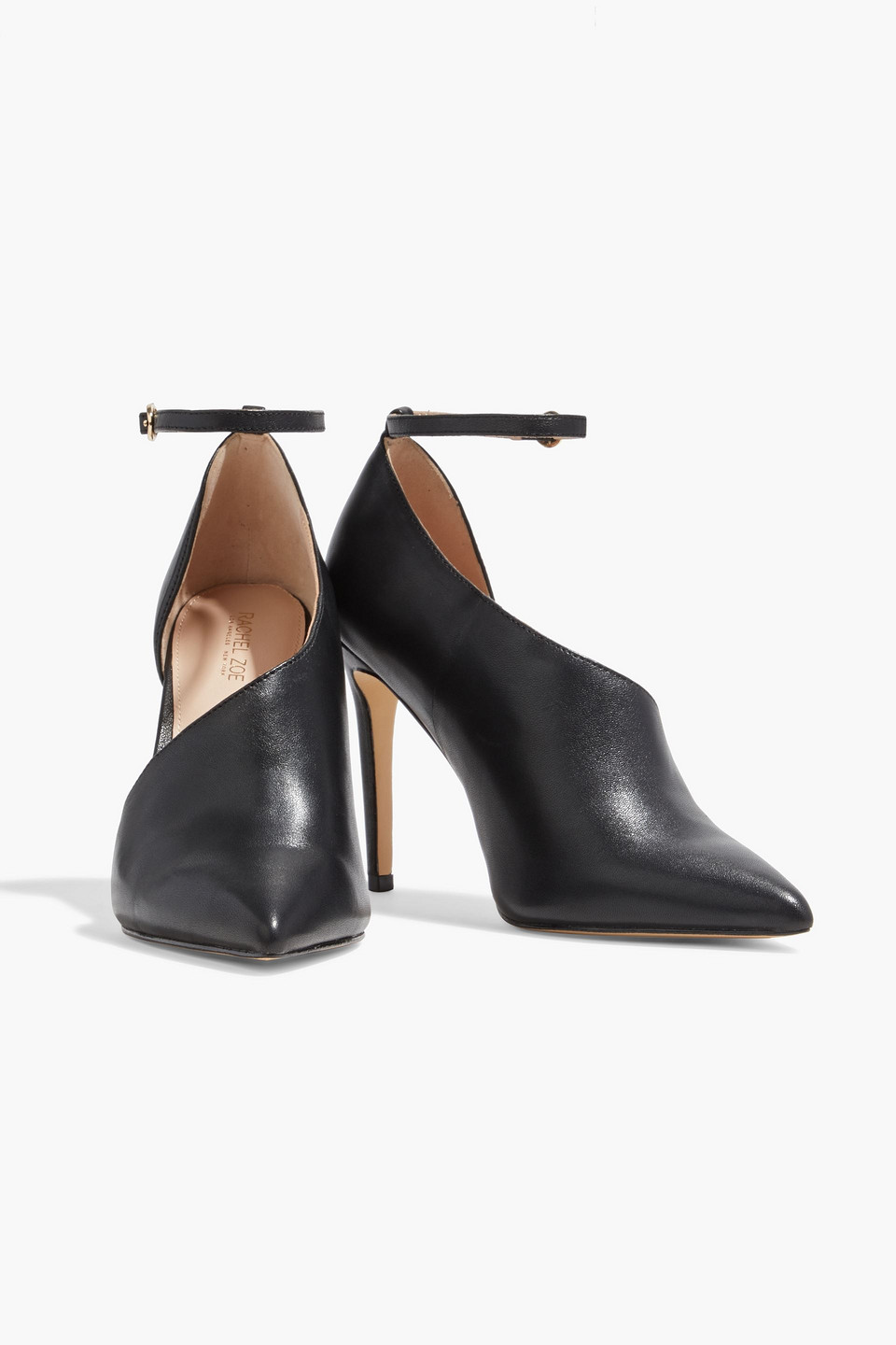RACHEL ZOE SKYLAR LEATHER D'ORSAY PUMPS 3074457345628645621