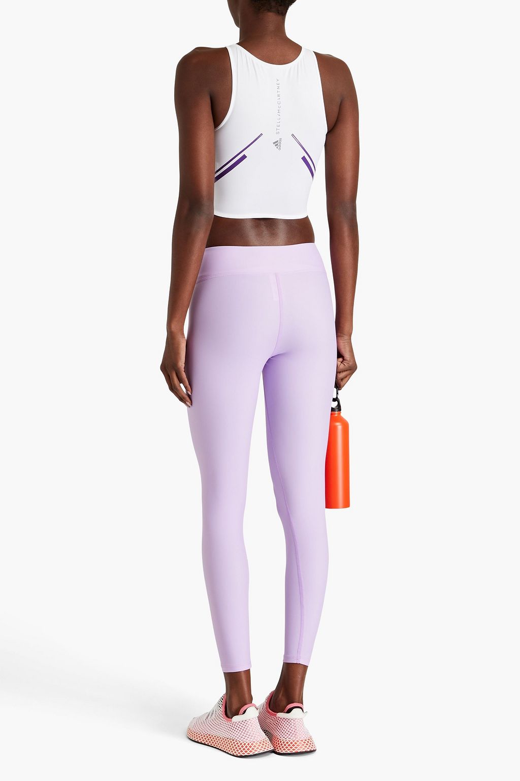 ADIDAS BY STELLA MCCARTNEY Appliquéd stretch sports bra
