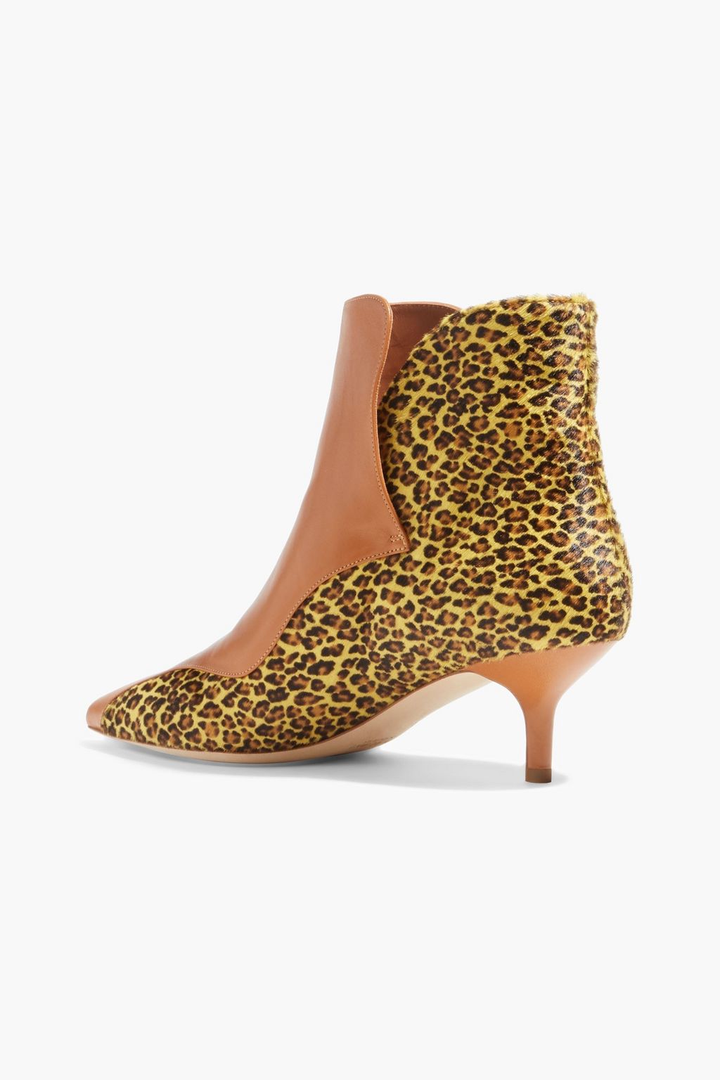 MALONE SOULIERS Jordan 45 leopard-print calf hair and leather ankle boots
