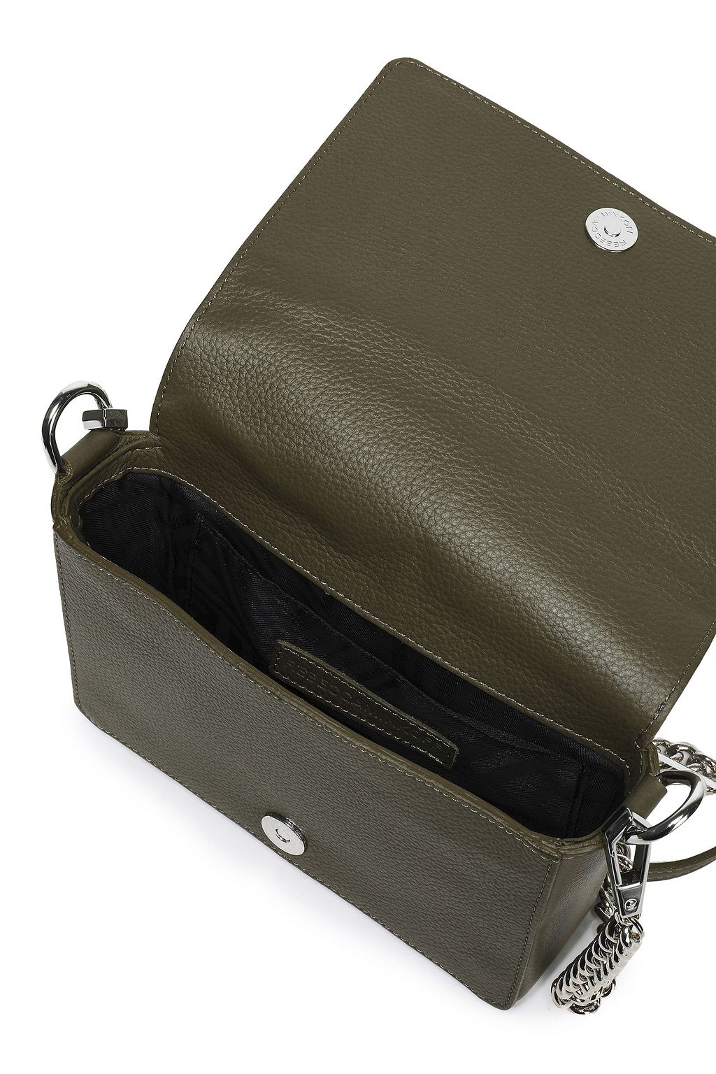 REBECCA MINKOFF M.A.B. mini pebbled-leather shoulder bag