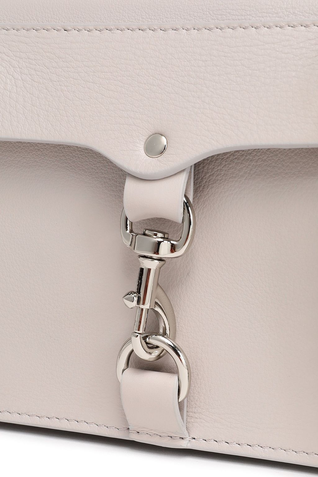 REBECCA MINKOFF M.A.B. mini pebbled-leather shoulder bag