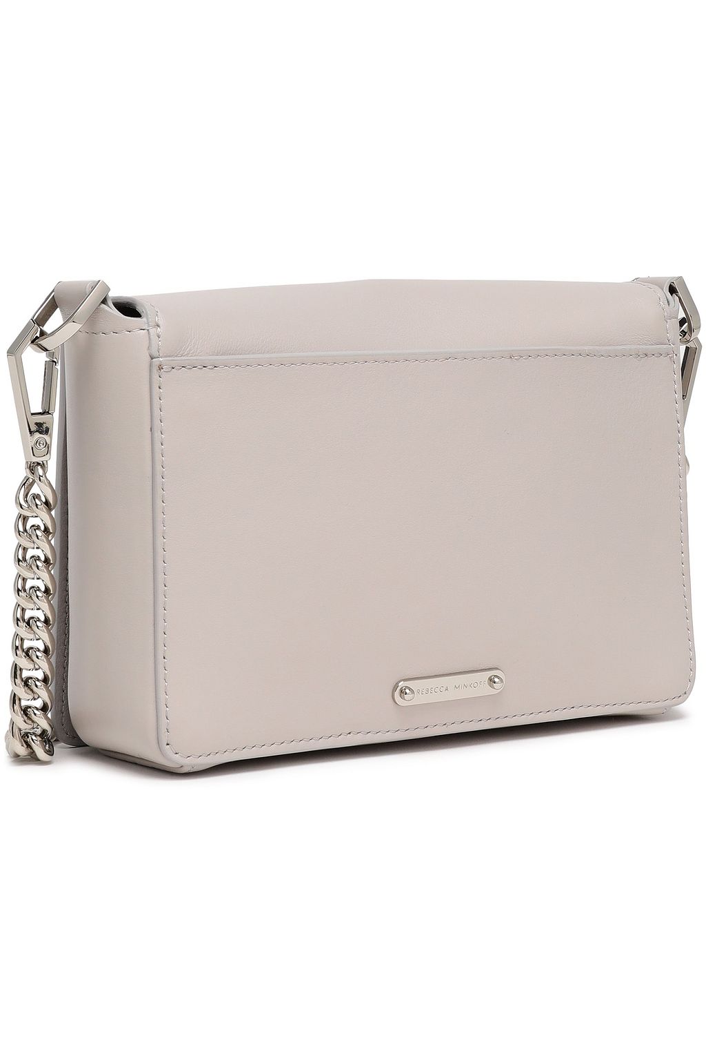 REBECCA MINKOFF M.A.B. mini pebbled-leather shoulder bag