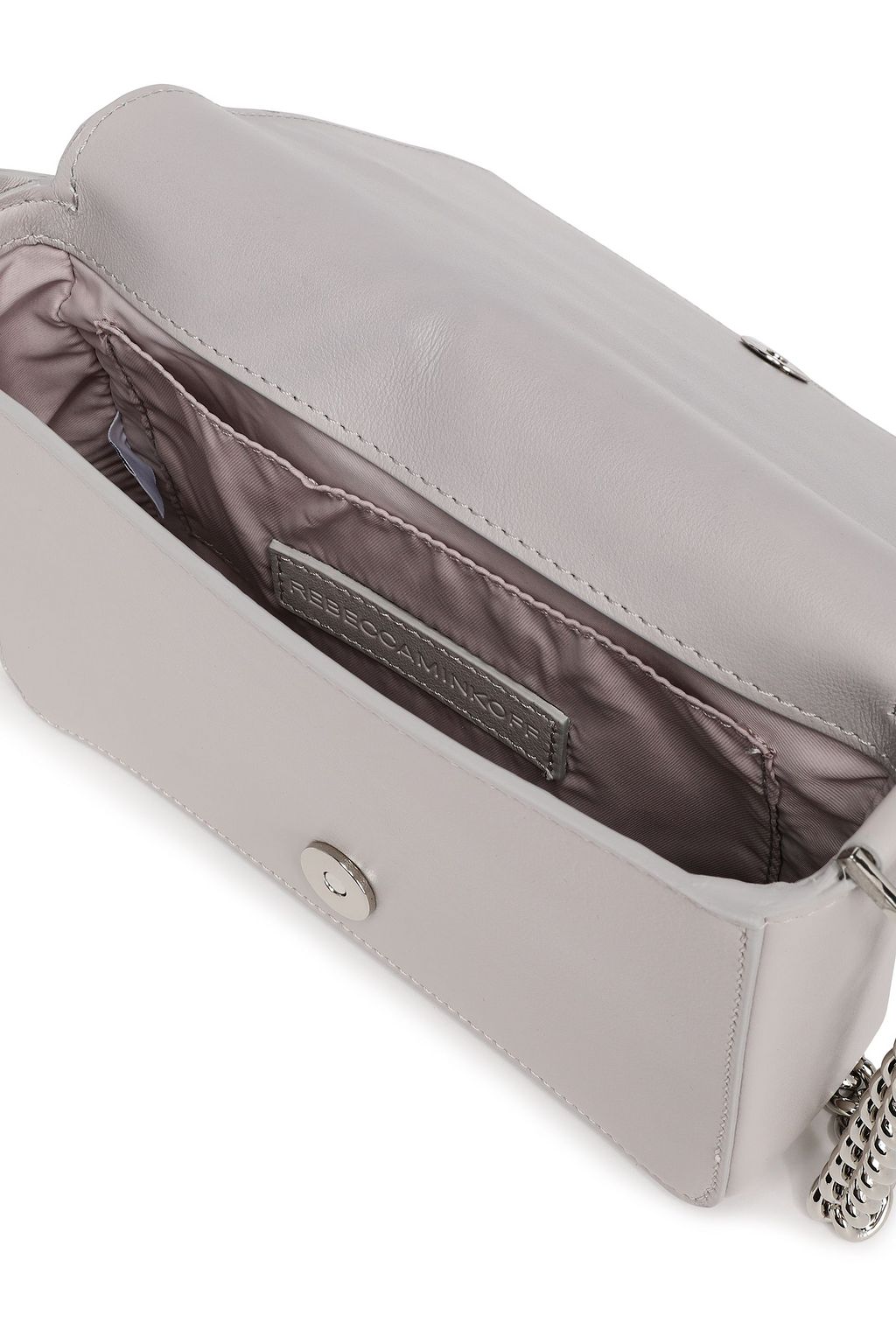 REBECCA MINKOFF M.A.B. mini pebbled-leather shoulder bag